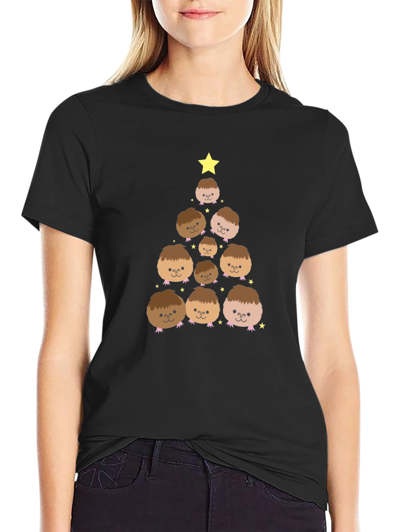Guinea Pig Christmas Tree T-Shirt
