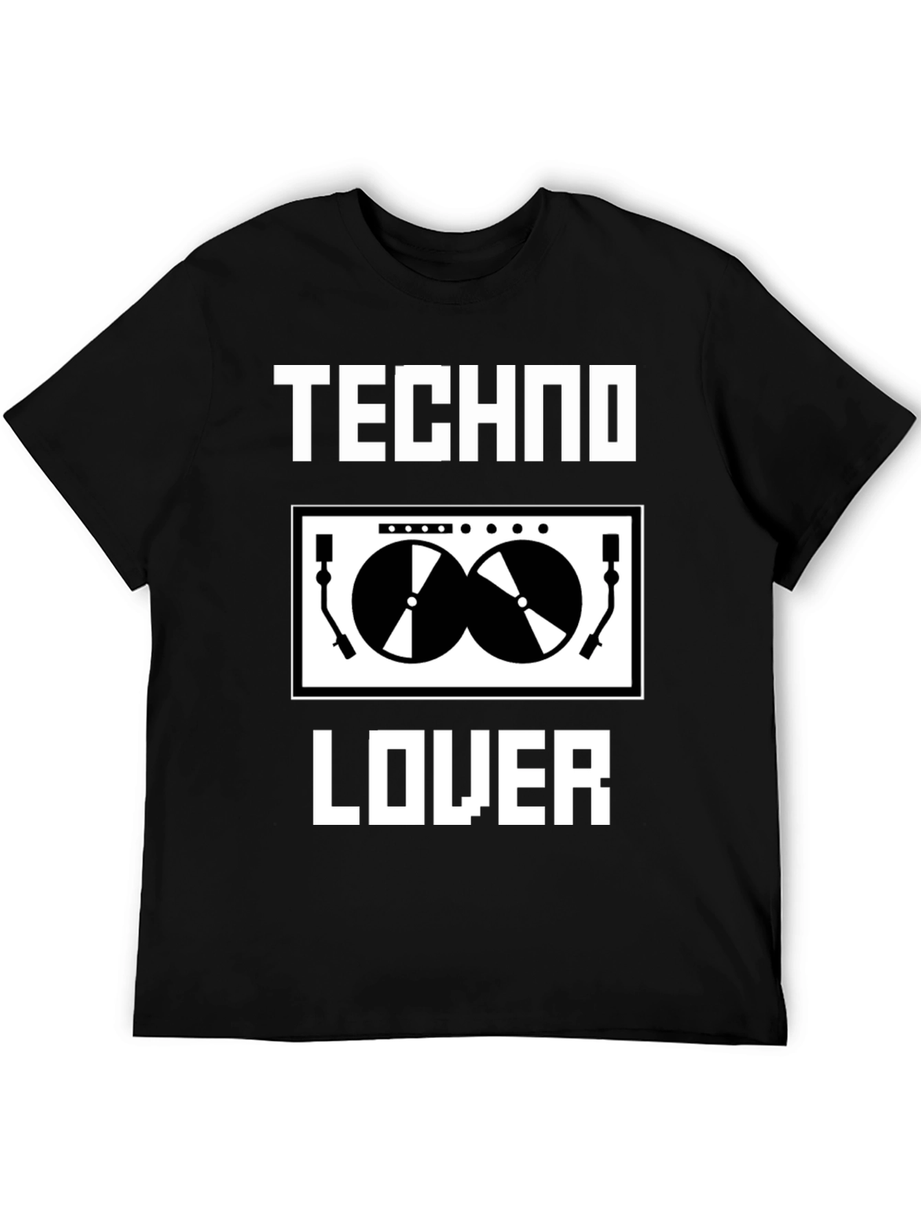 Techno Lover Graphic T-Shirt
