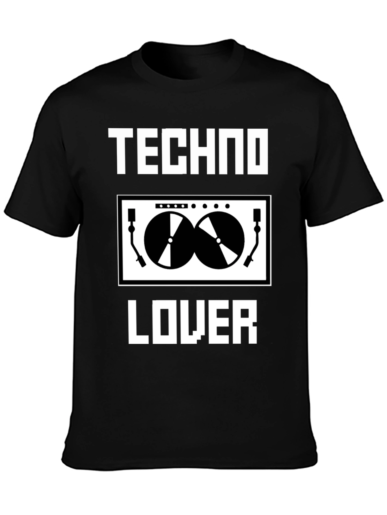 Techno Lover Graphic T-Shirt