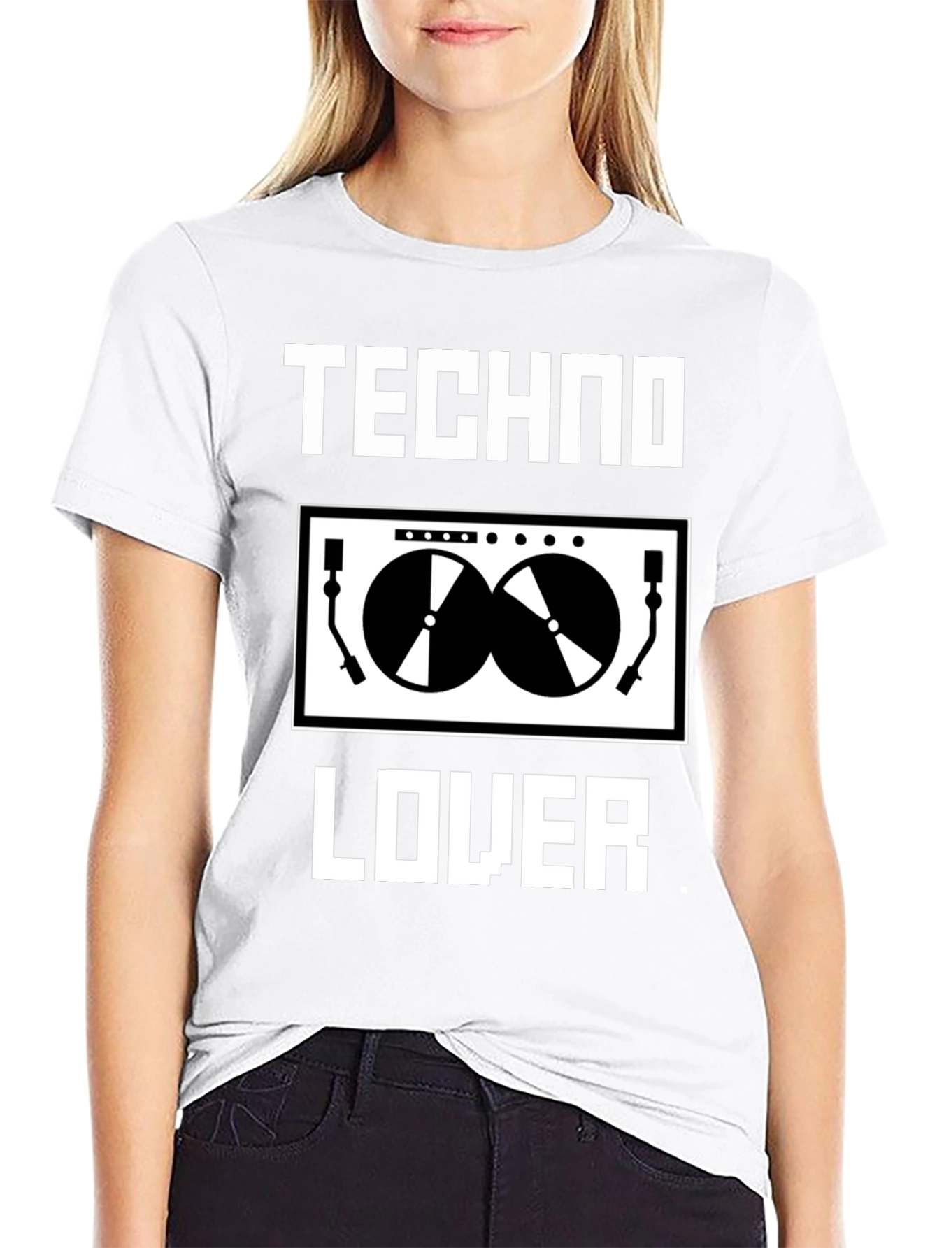 Techno Lover Graphic T-Shirt