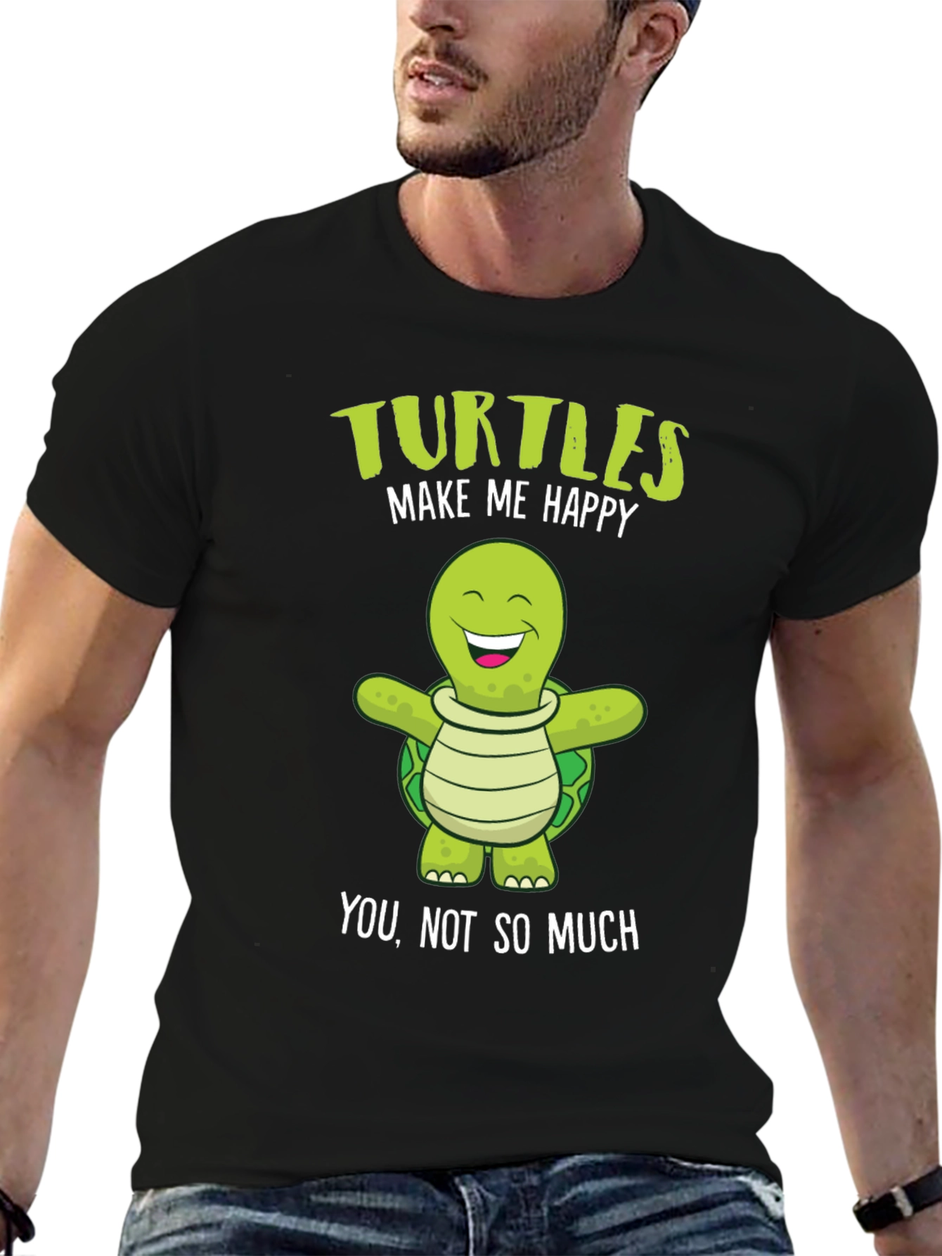 Turtles Make Me Happy Graphic Tee