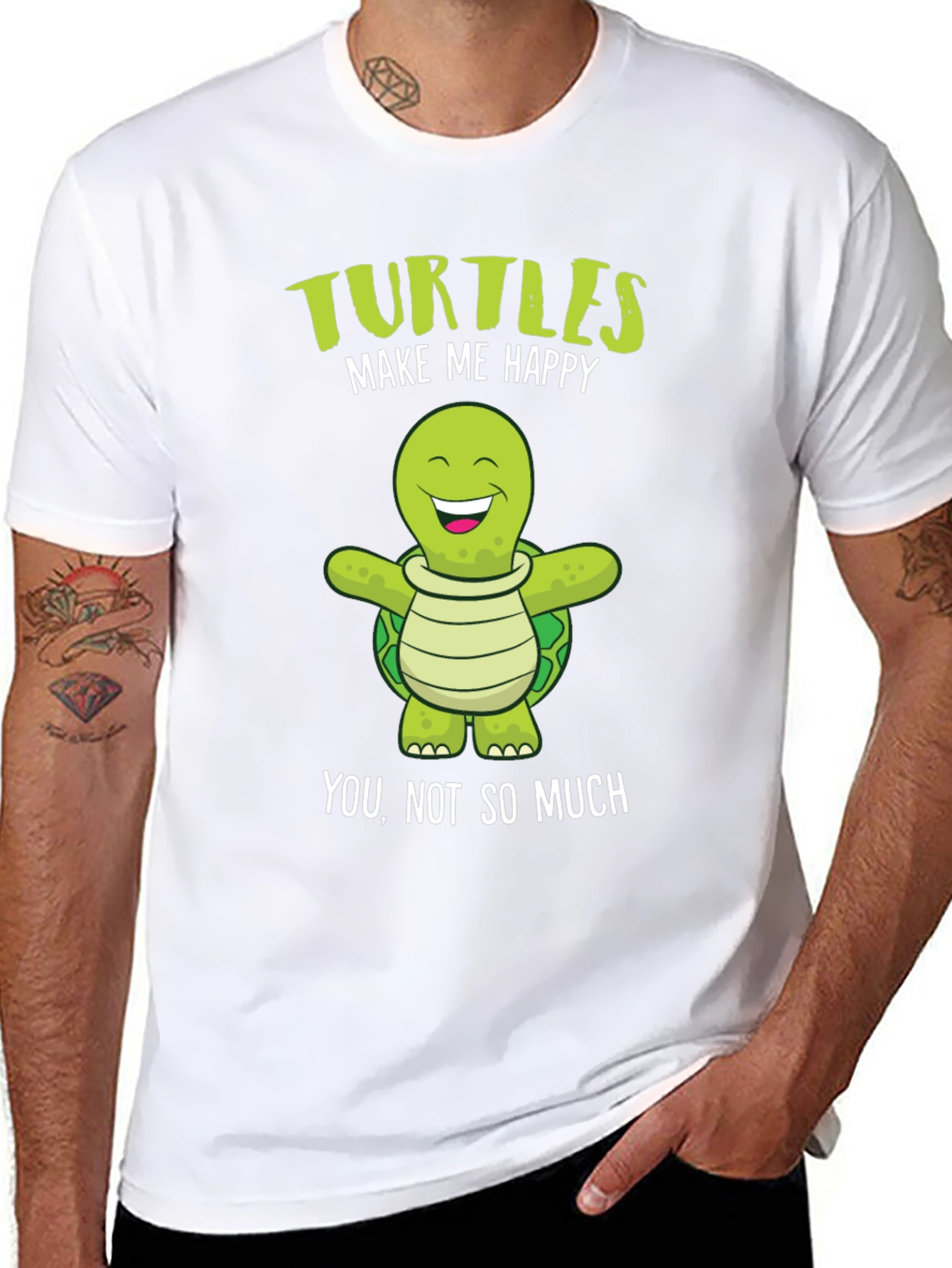 Turtles Make Me Happy Graphic Tee