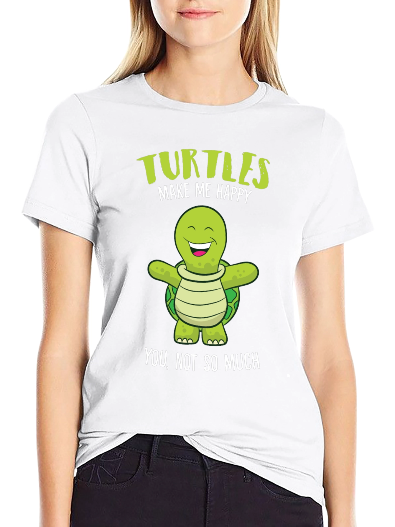 Turtles Make Me Happy Graphic Tee