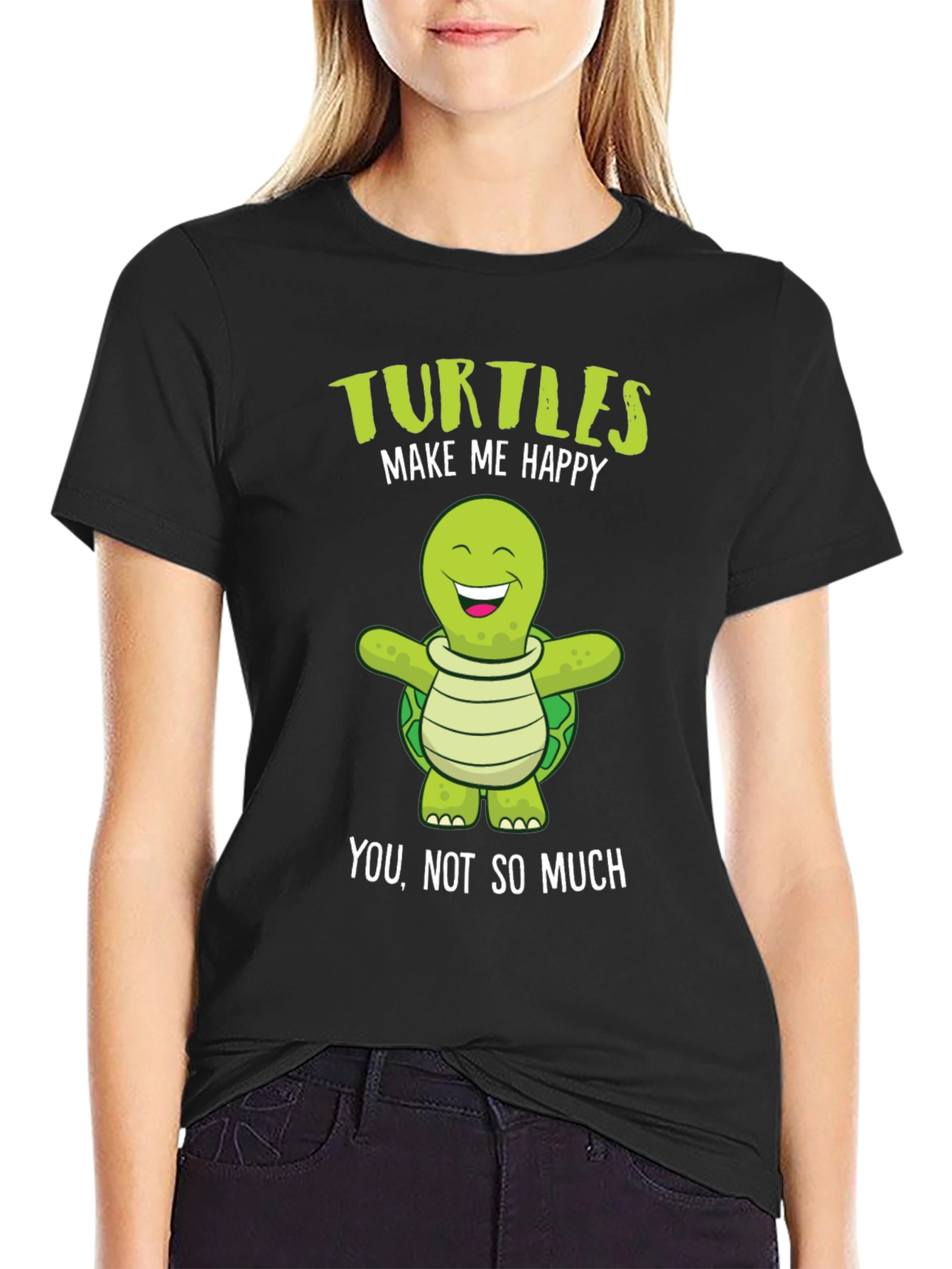 Turtles Make Me Happy Graphic Tee