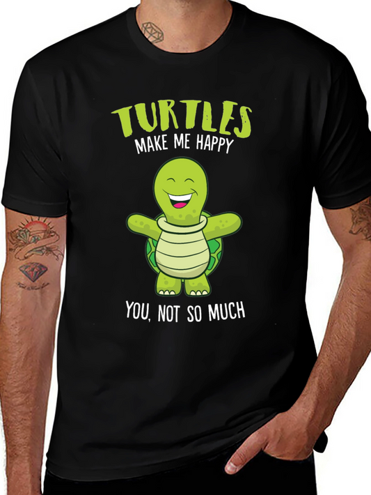 Turtles Make Me Happy Graphic Tee