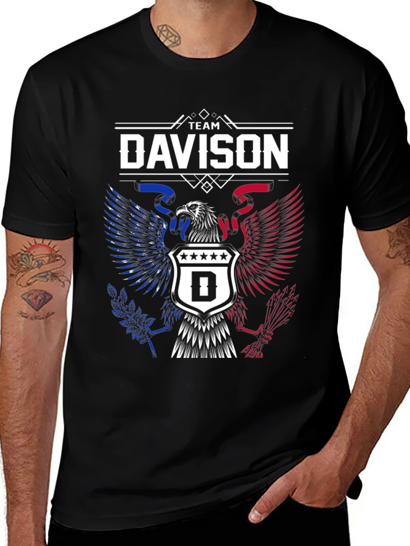 Team Davison Eagle Crest Graphic Tee
