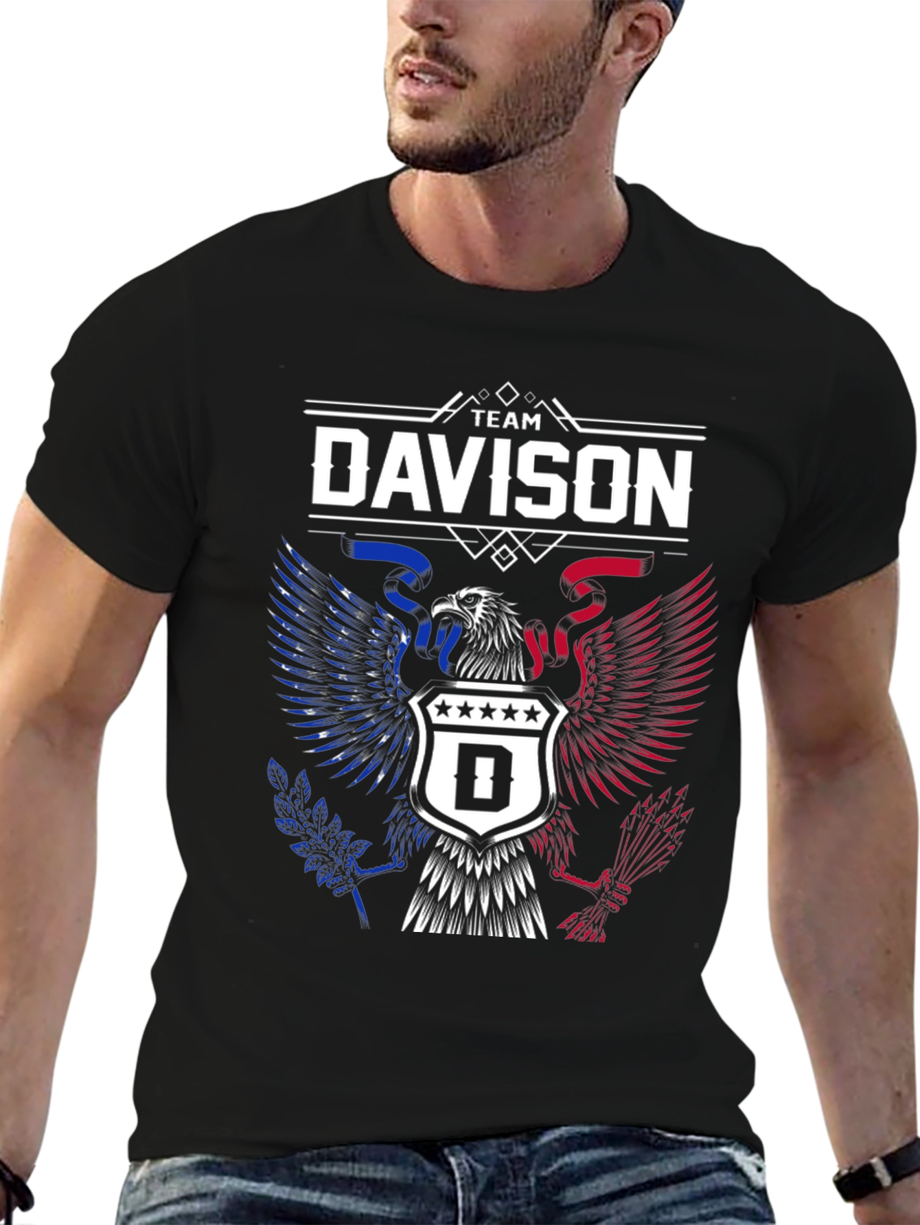 Team Davison Eagle Crest Graphic Tee