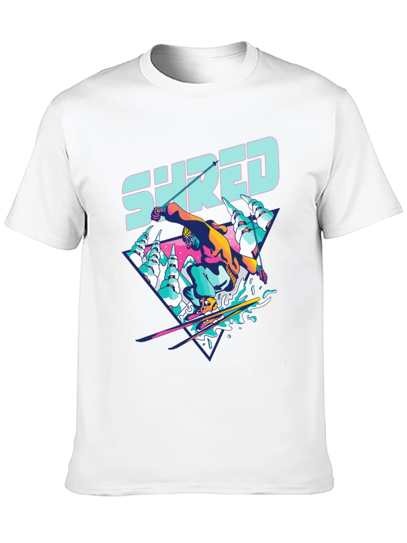 Shred Retro Ski T-Shirt