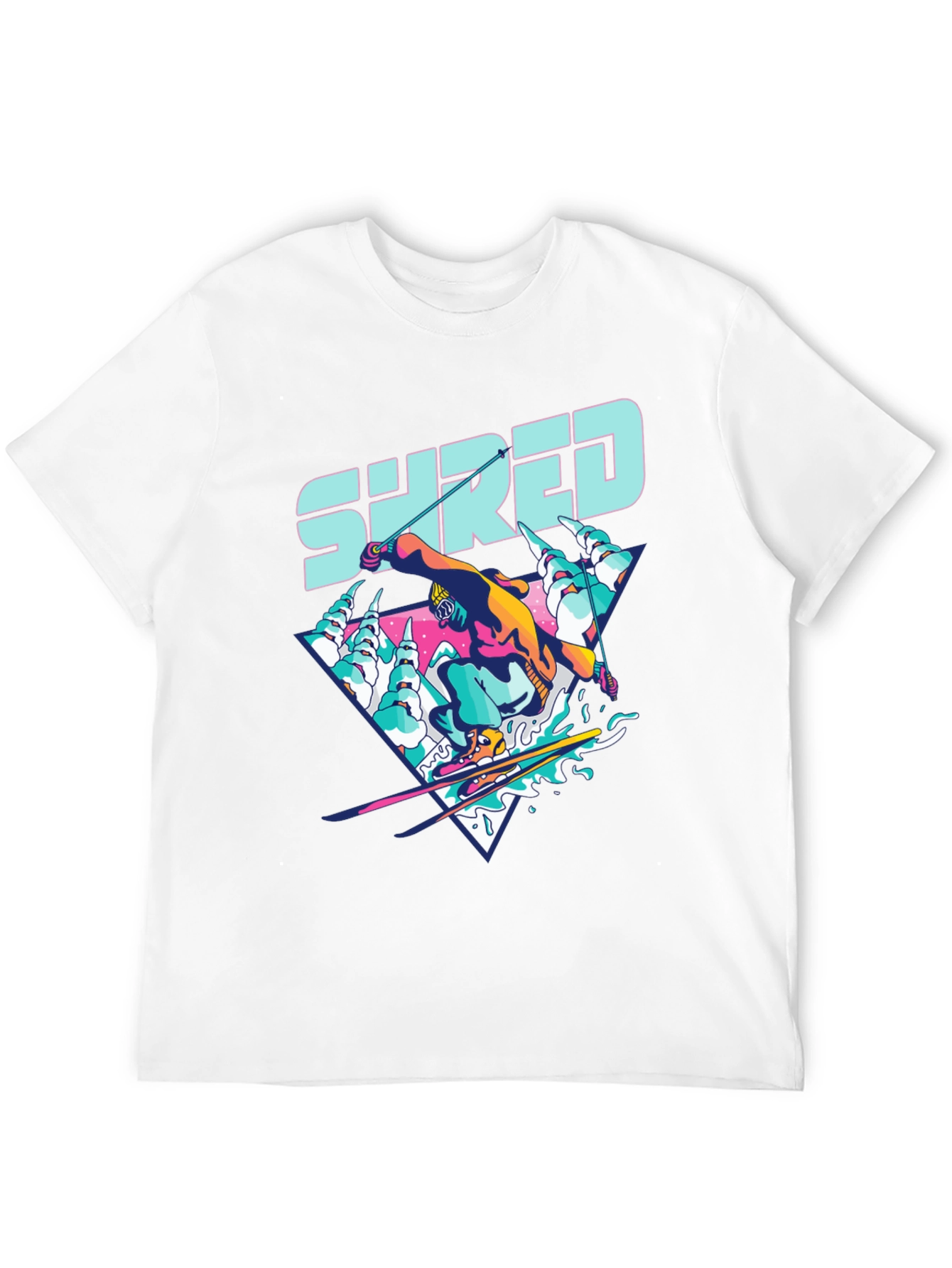 Shred Retro Ski T-Shirt