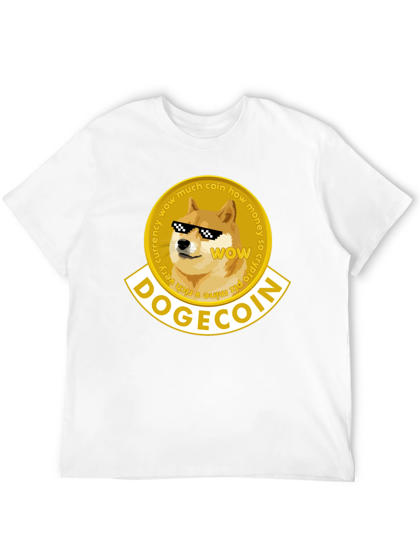 DogeCoin Meme T-Shirt - Crypto Currency Tee