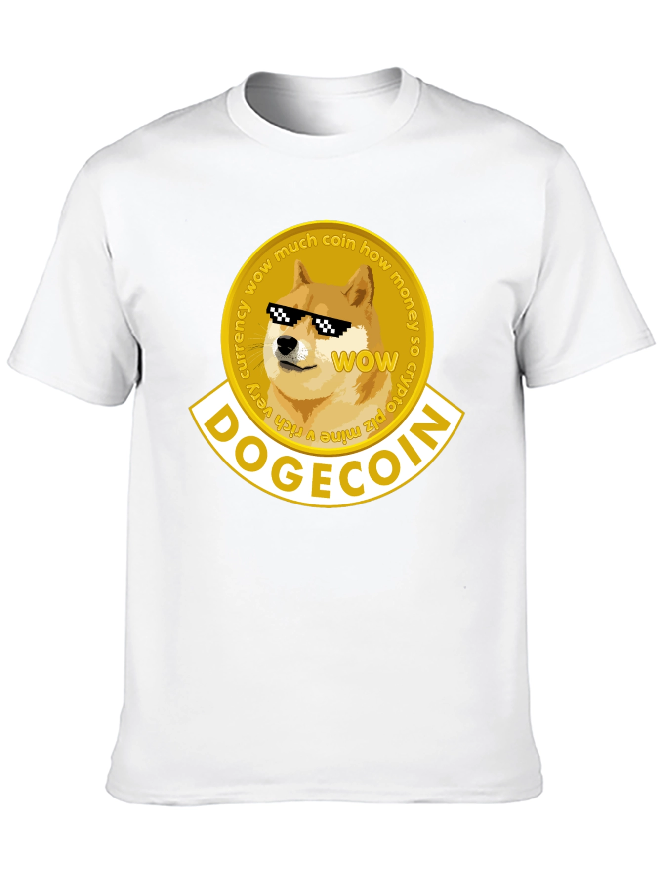 DogeCoin Meme T-Shirt - Crypto Currency Tee