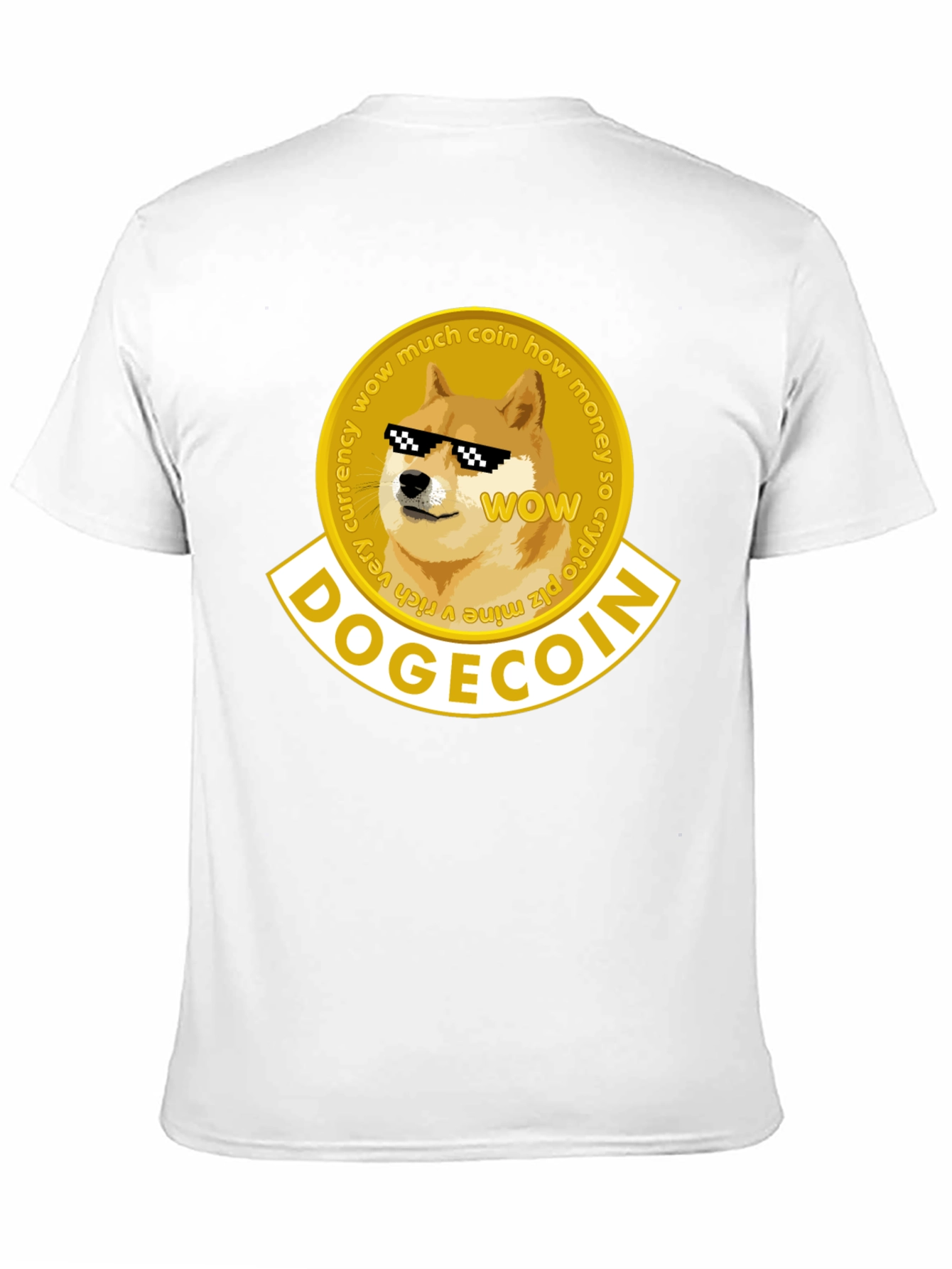 DogeCoin Meme T-Shirt - Crypto Currency Tee
