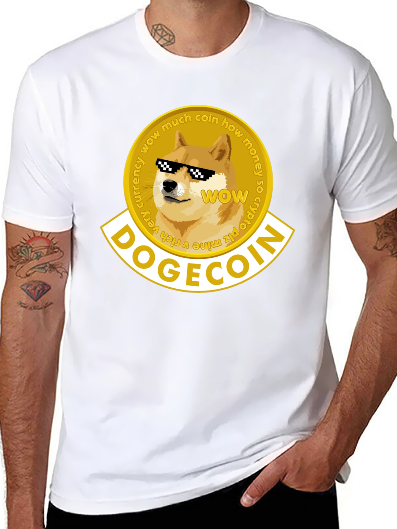 DogeCoin Meme T-Shirt - Crypto Currency Tee