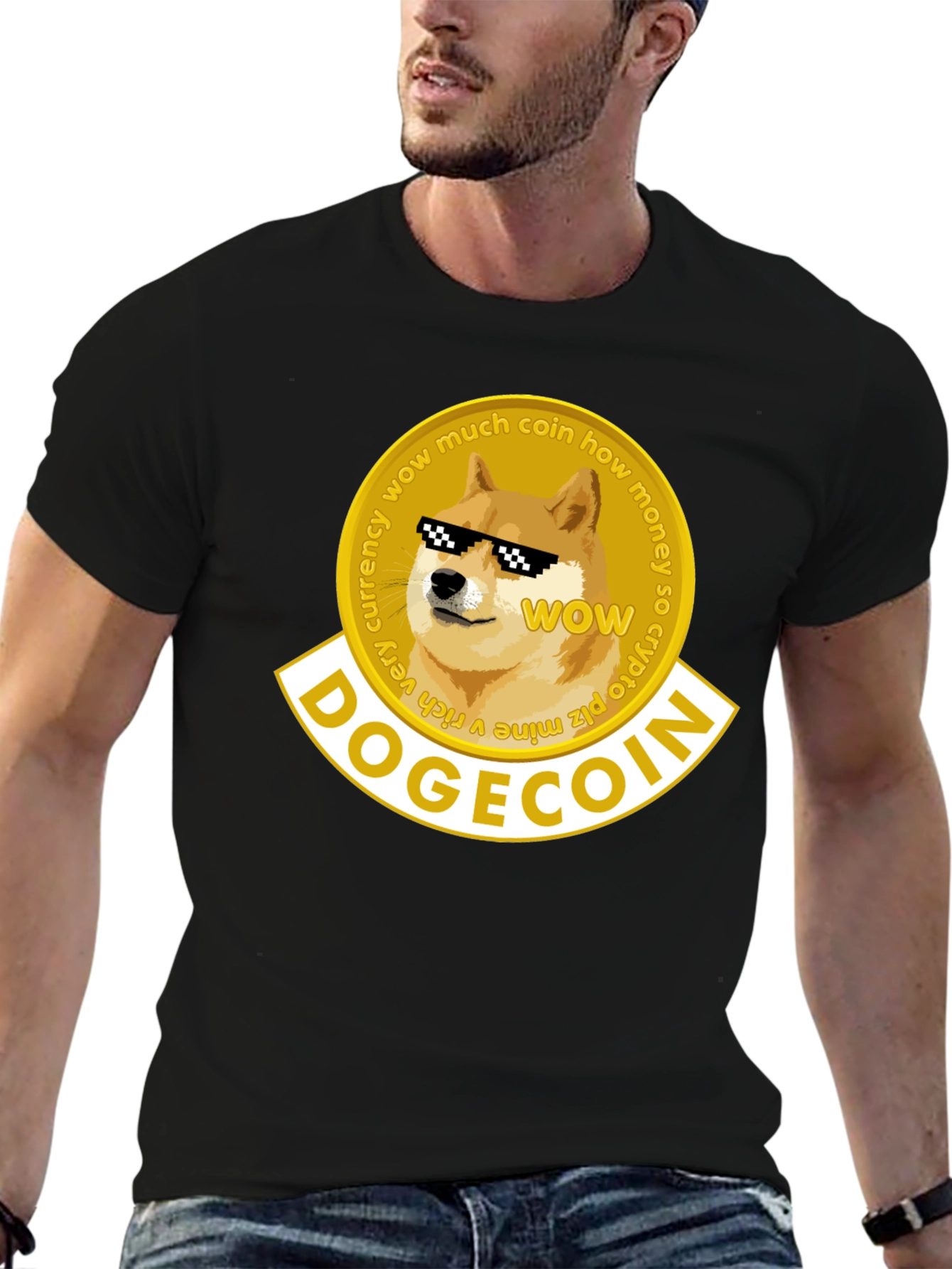 DogeCoin Meme T-Shirt - Crypto Currency Tee