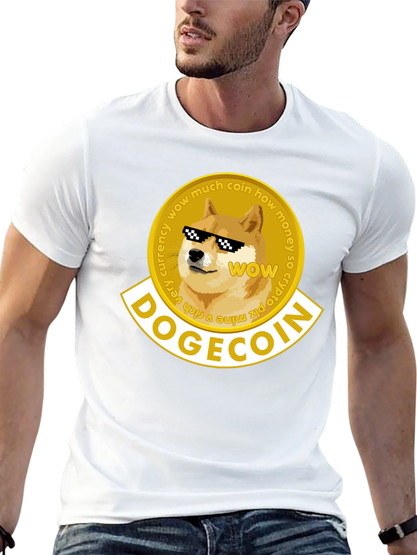DogeCoin Meme T-Shirt - Crypto Currency Tee