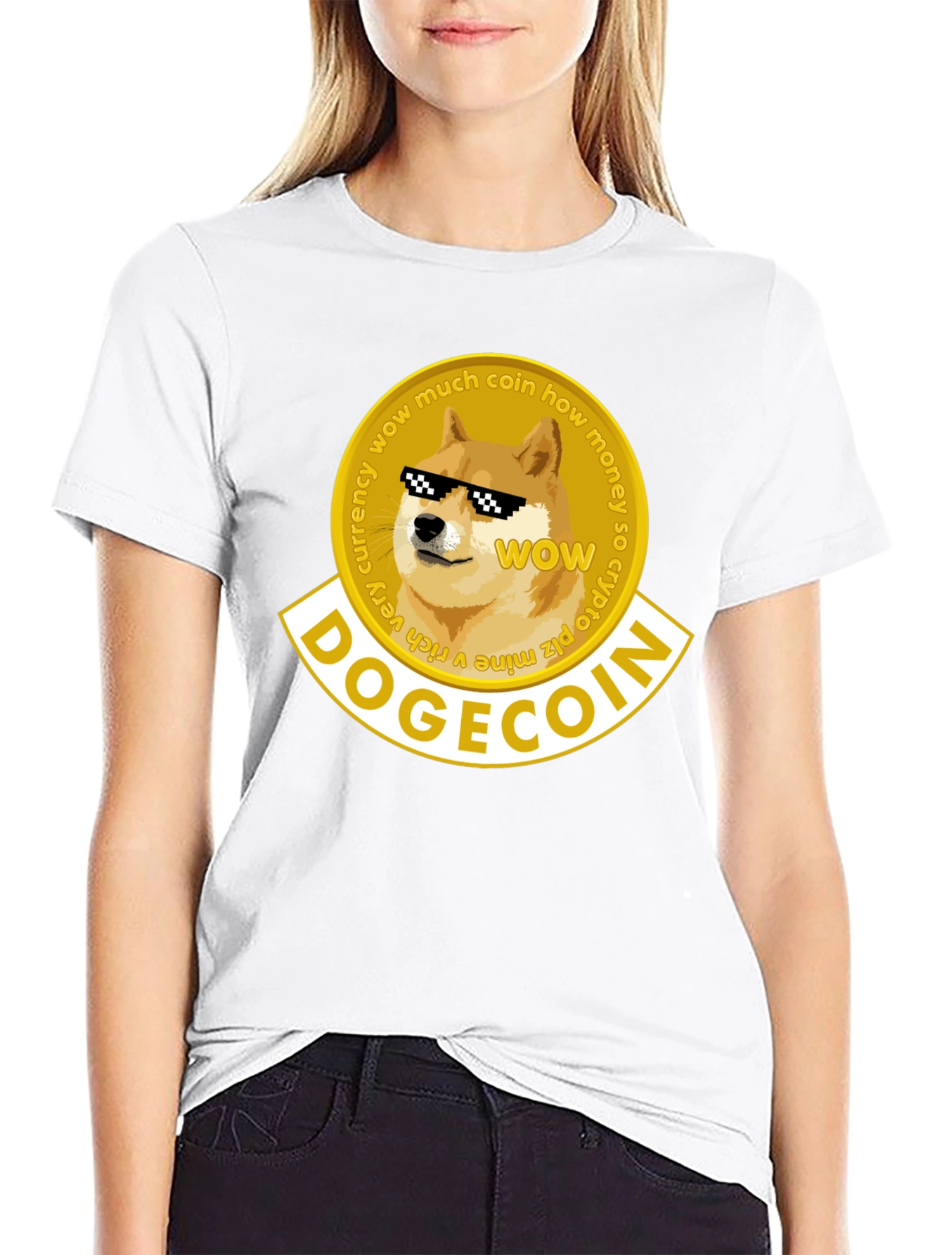 DogeCoin Meme T-Shirt - Crypto Currency Tee