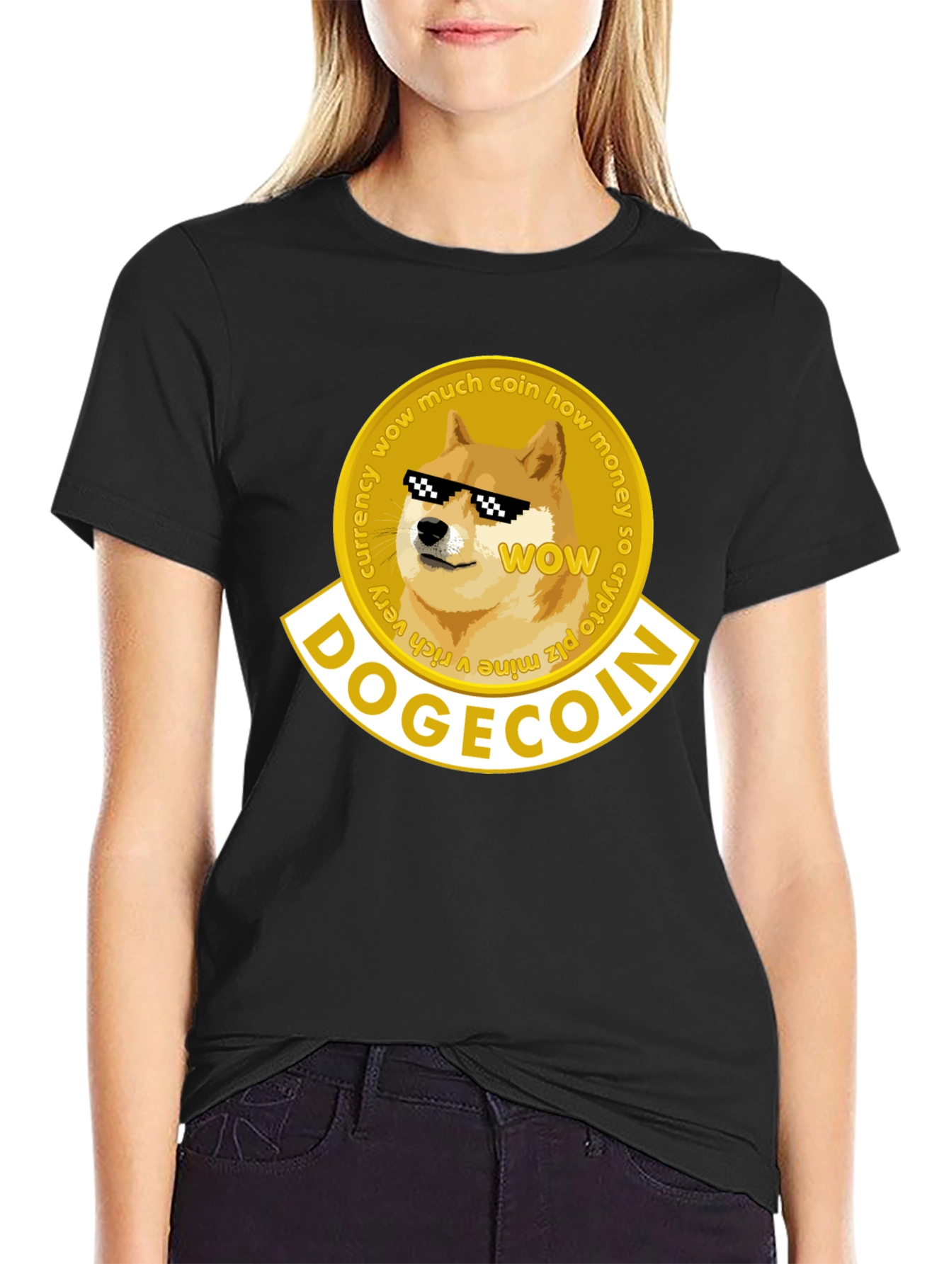DogeCoin Meme T-Shirt - Crypto Currency Tee