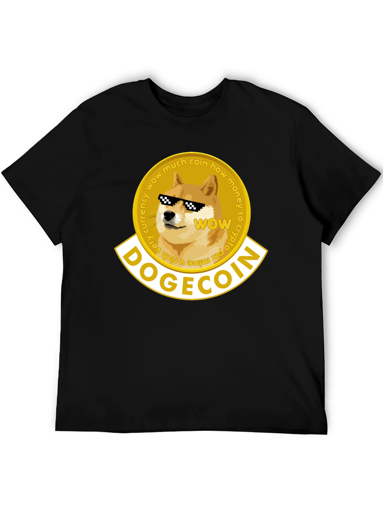 DogeCoin Meme T-Shirt - Crypto Currency Tee