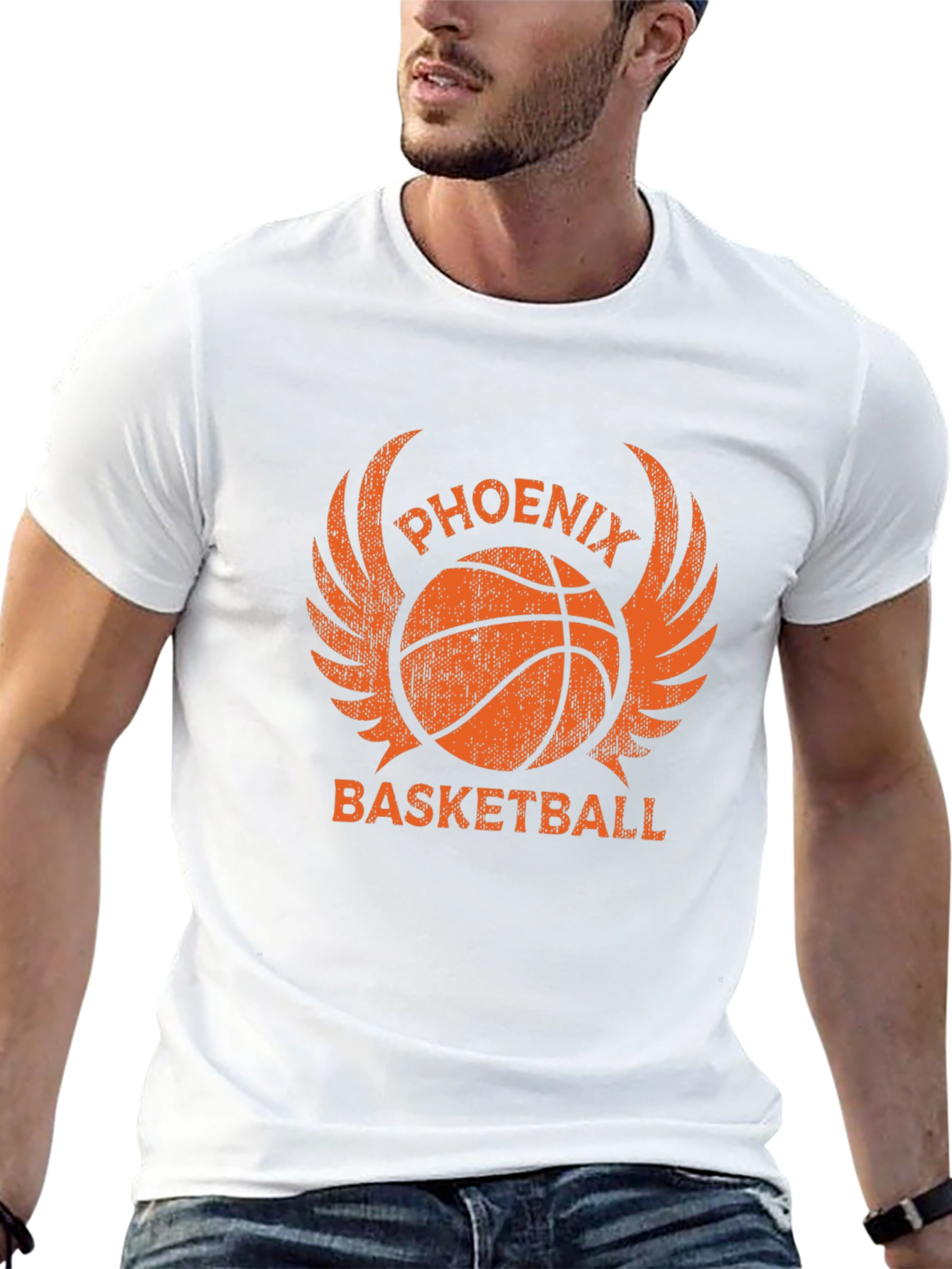 Phoenix Basketball Graphic Tee - Sport Fan Apparel