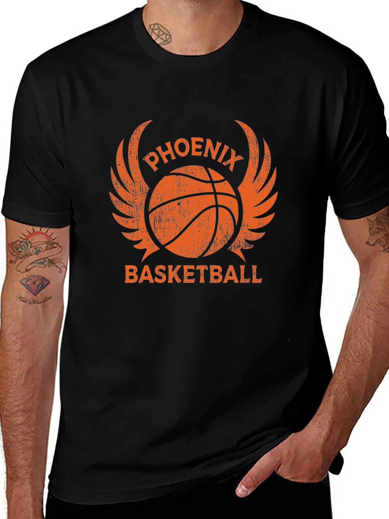Phoenix Basketball Graphic Tee - Sport Fan Apparel