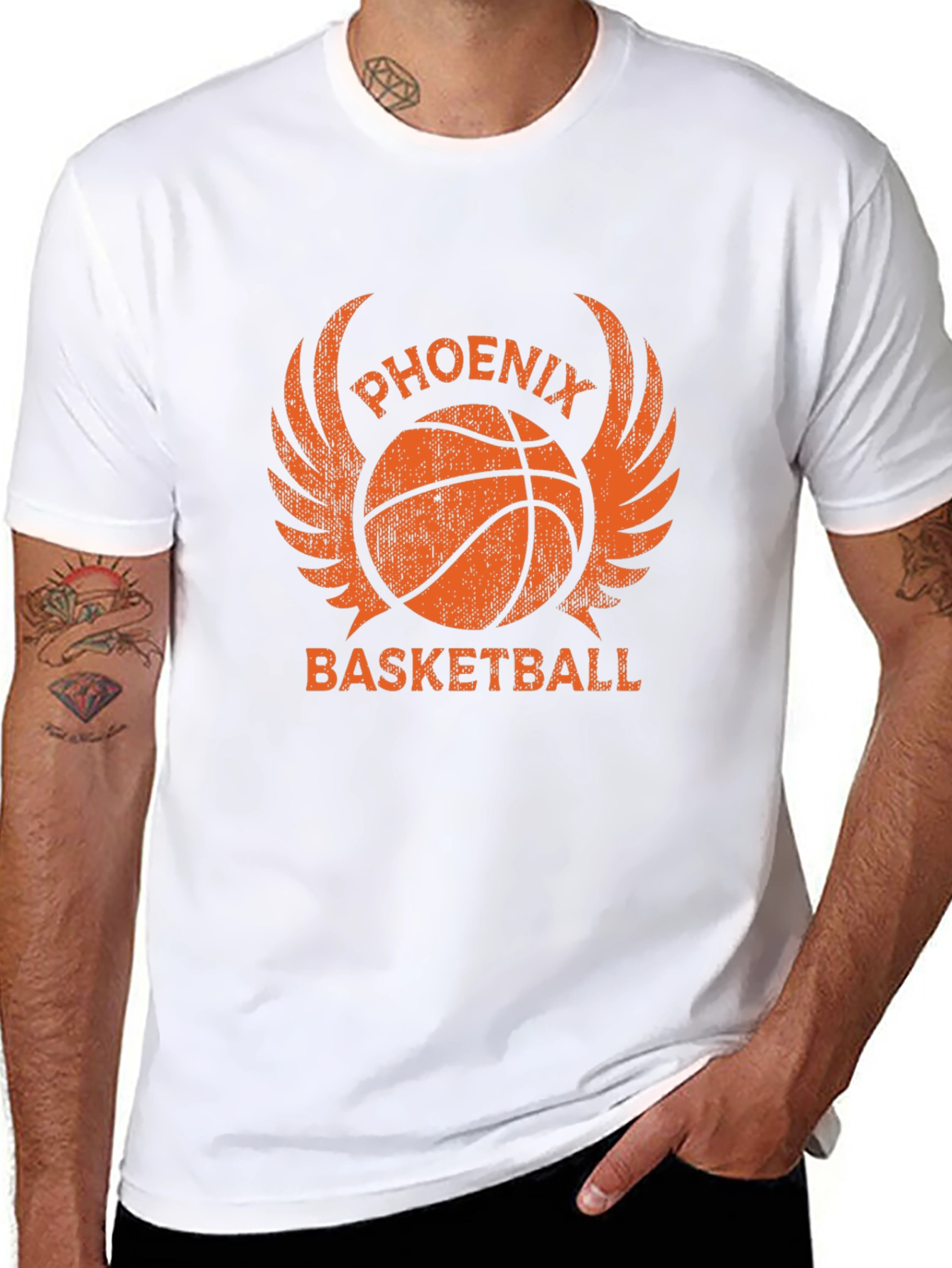 Phoenix Basketball Graphic Tee - Sport Fan Apparel
