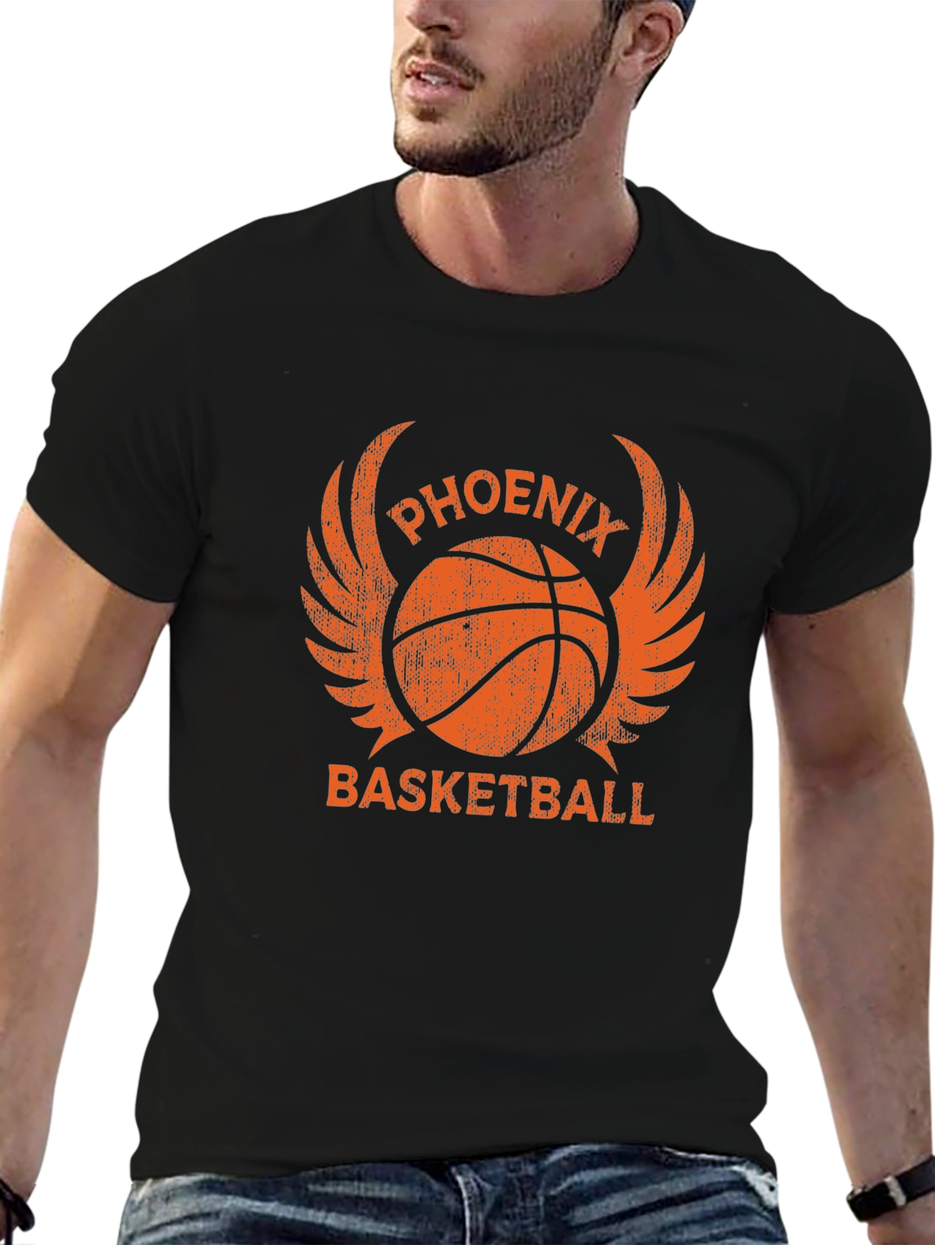 Phoenix Basketball Graphic Tee - Sport Fan Apparel