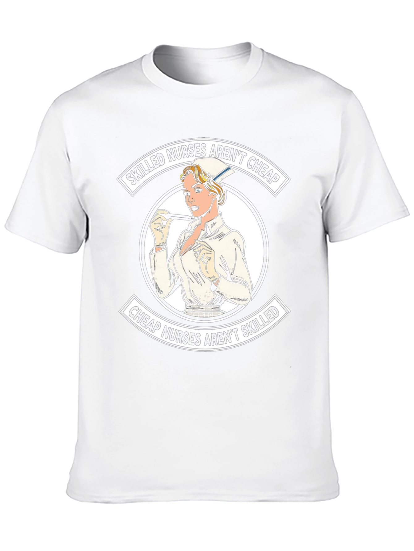 Skilled Nurses Graphic T-Shirt - Black
