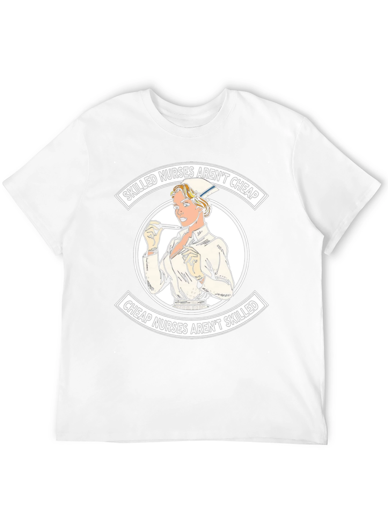 Skilled Nurses Graphic T-Shirt - Black