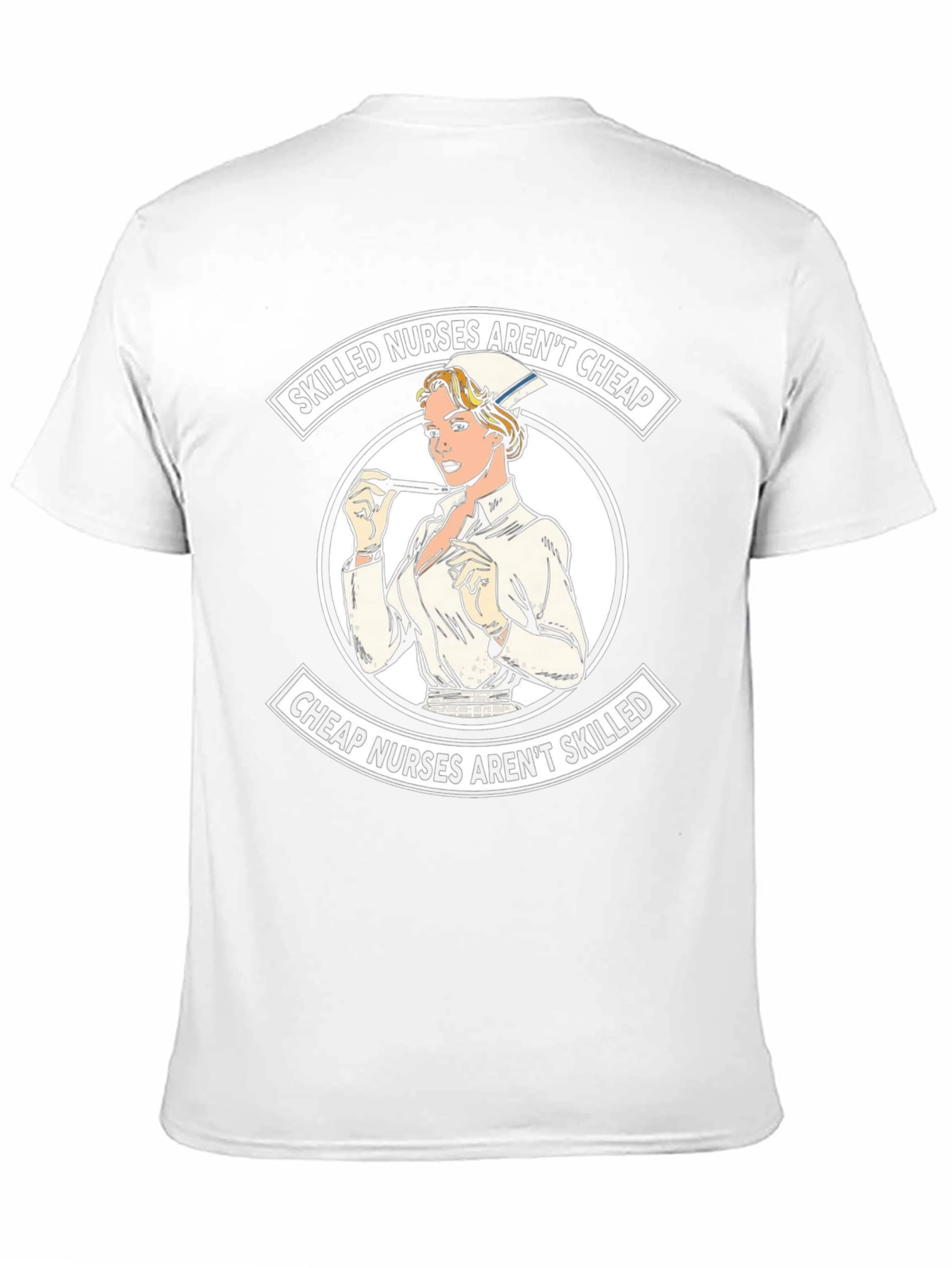 Skilled Nurses Graphic T-Shirt - Black