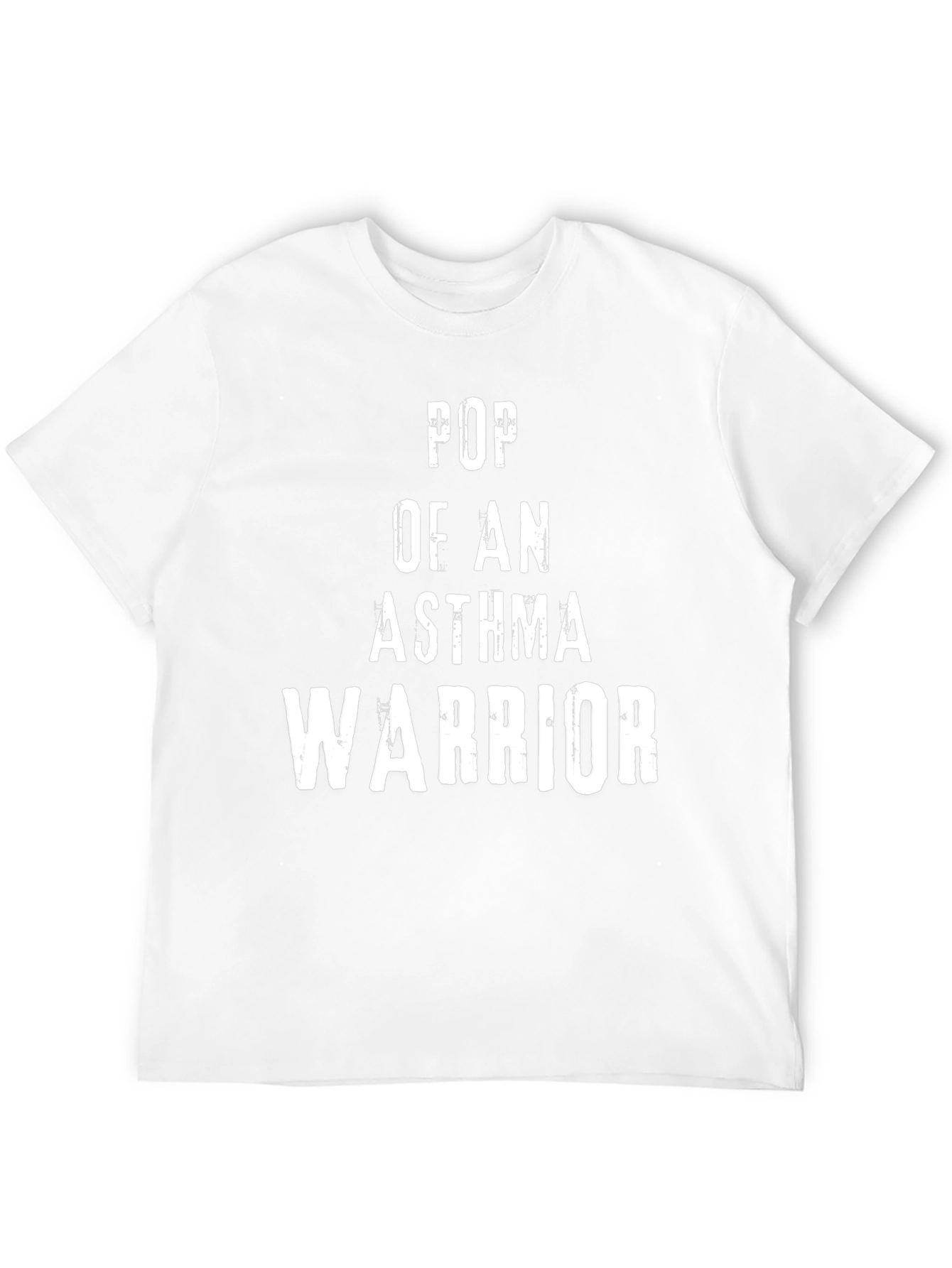 Pop of an Asthma Warrior T-Shirt - Black