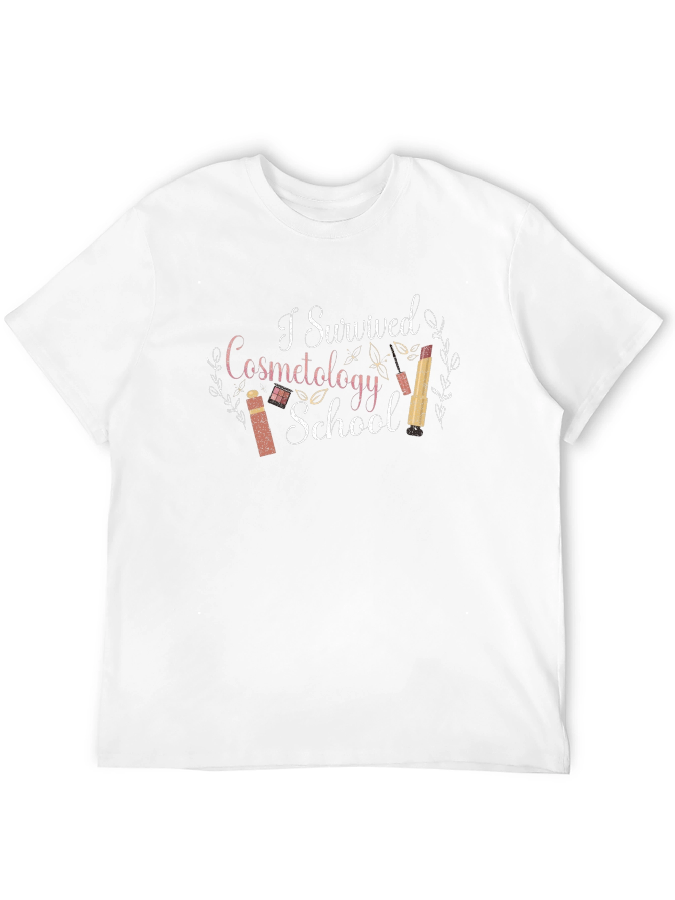 I Survived Cosmetology School Black T-Shirt