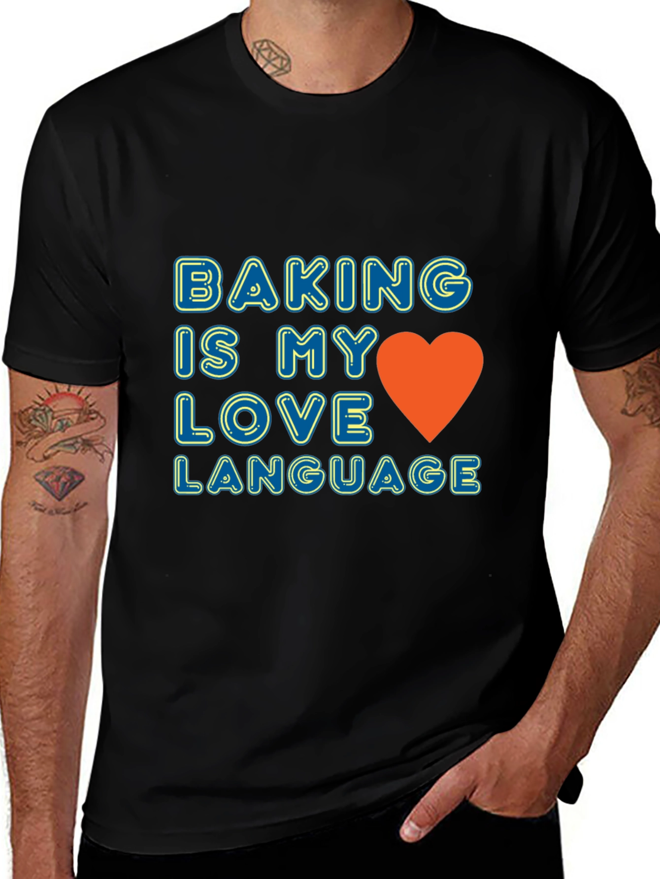 Baking is My Love Language Graphic Tee