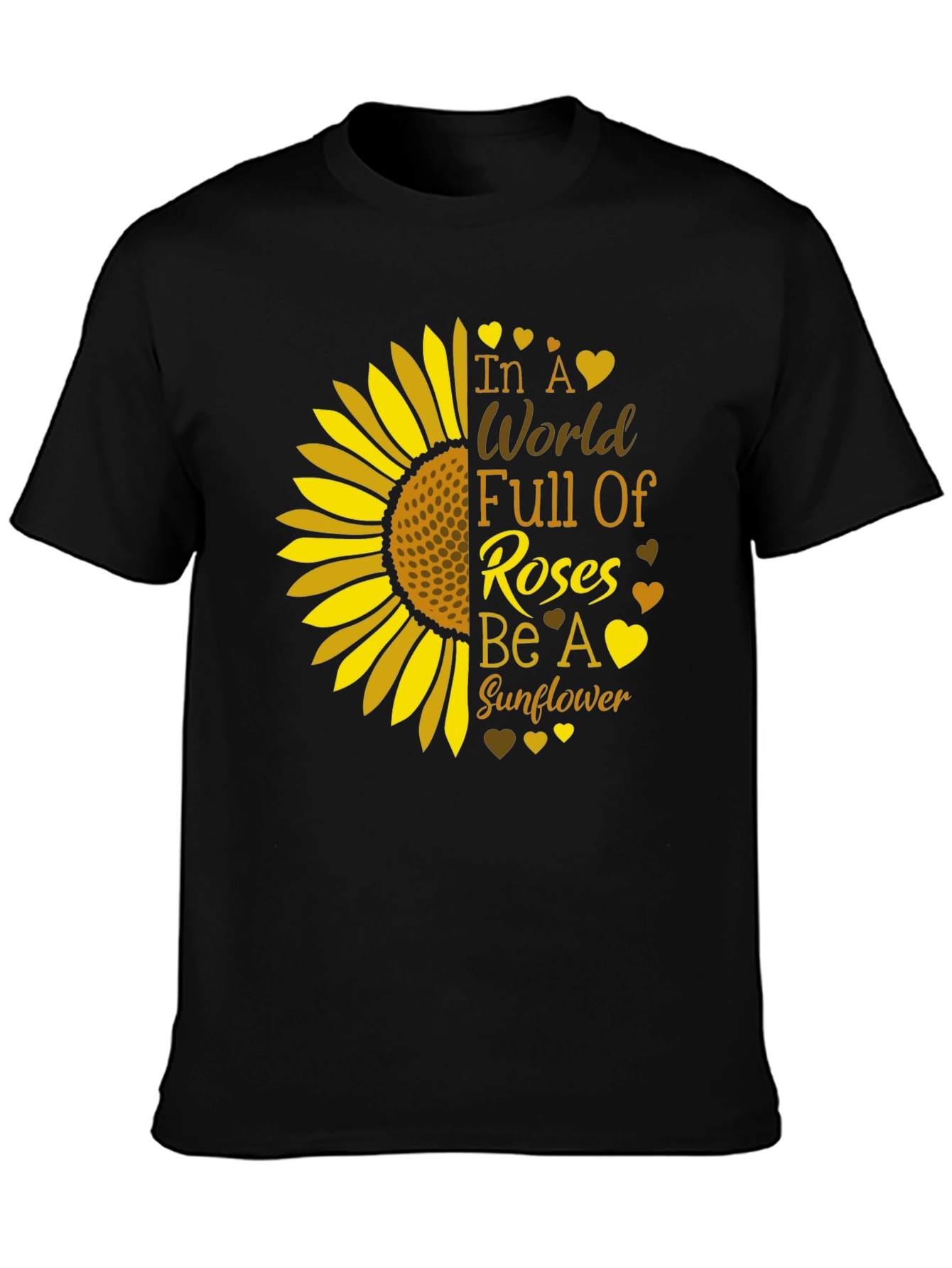 Sunflower Graphic Tee - Be a Sunflower!