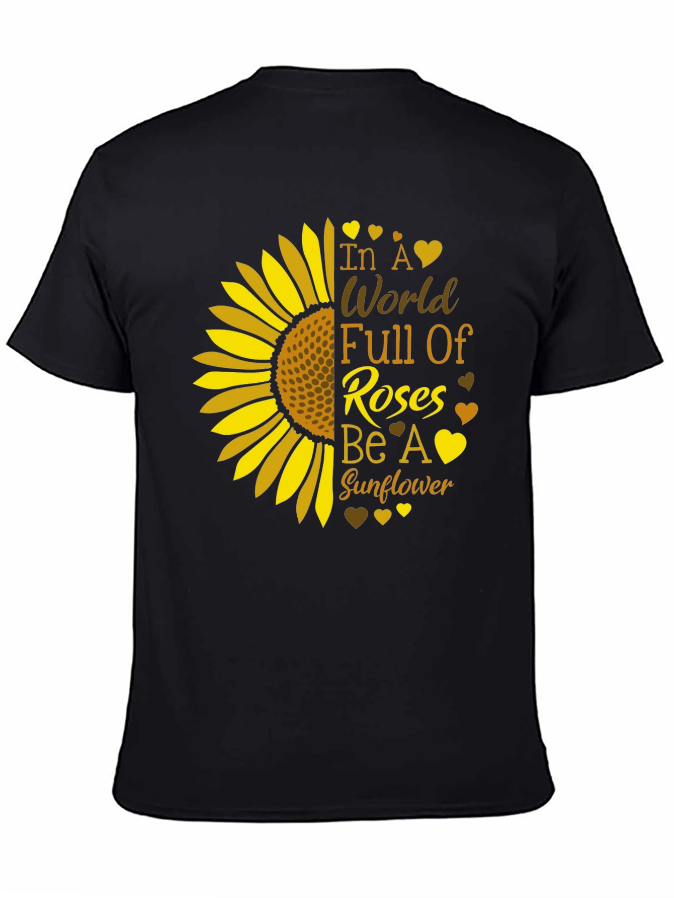 Sunflower Graphic Tee - Be a Sunflower!