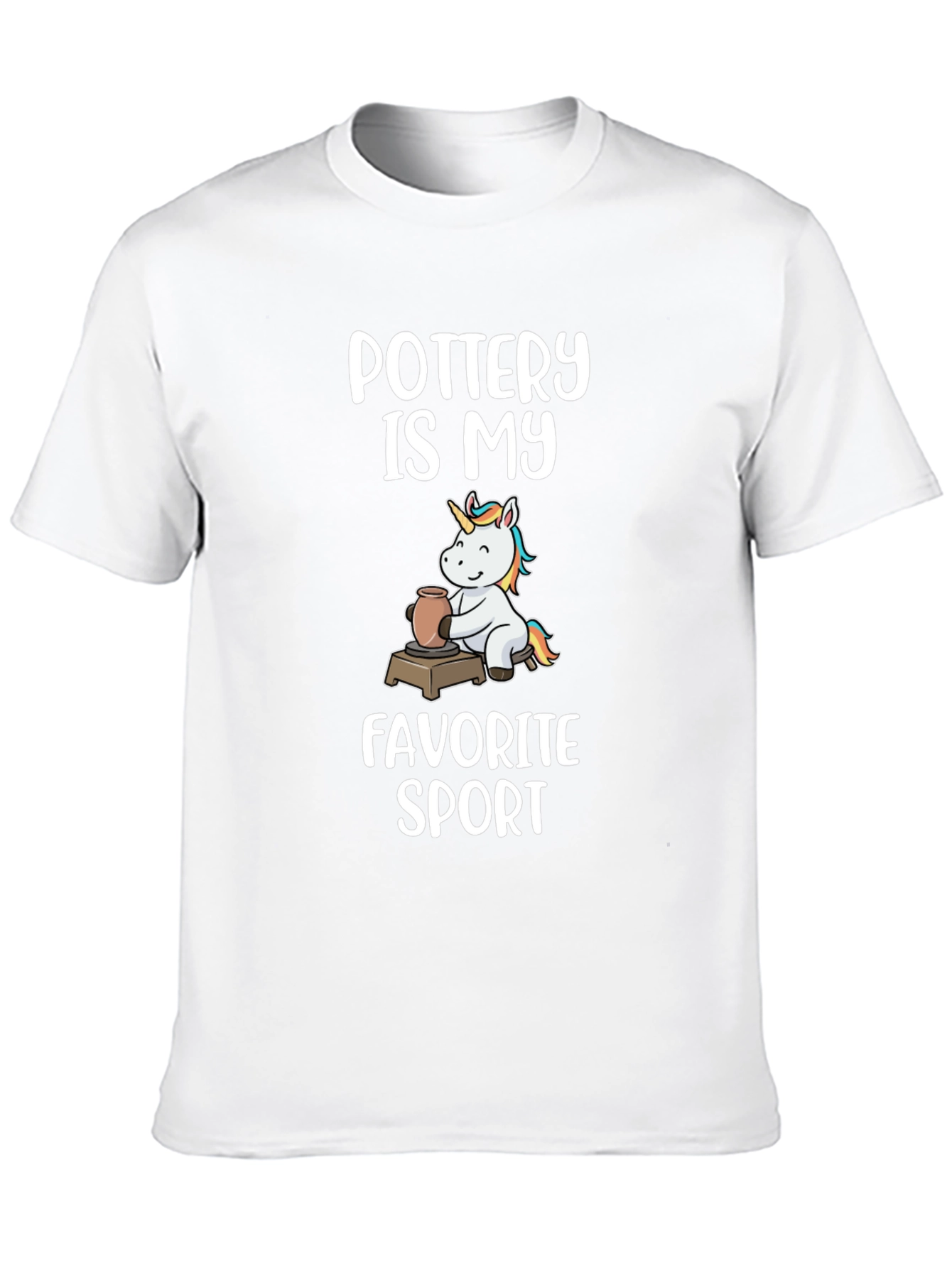 Pottery Unicorn Graphic T-Shirt
