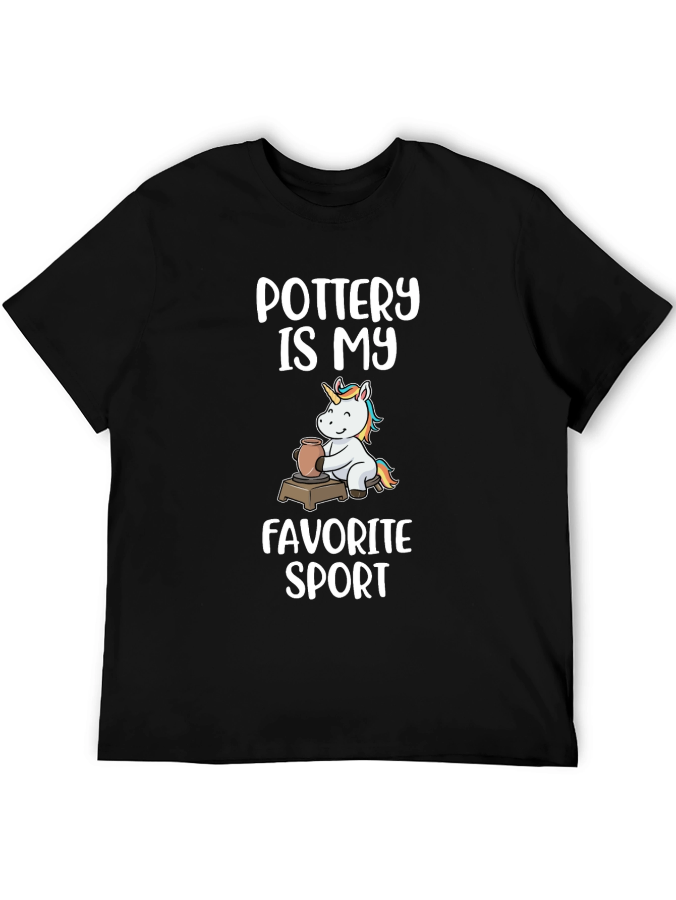Pottery Unicorn Graphic T-Shirt