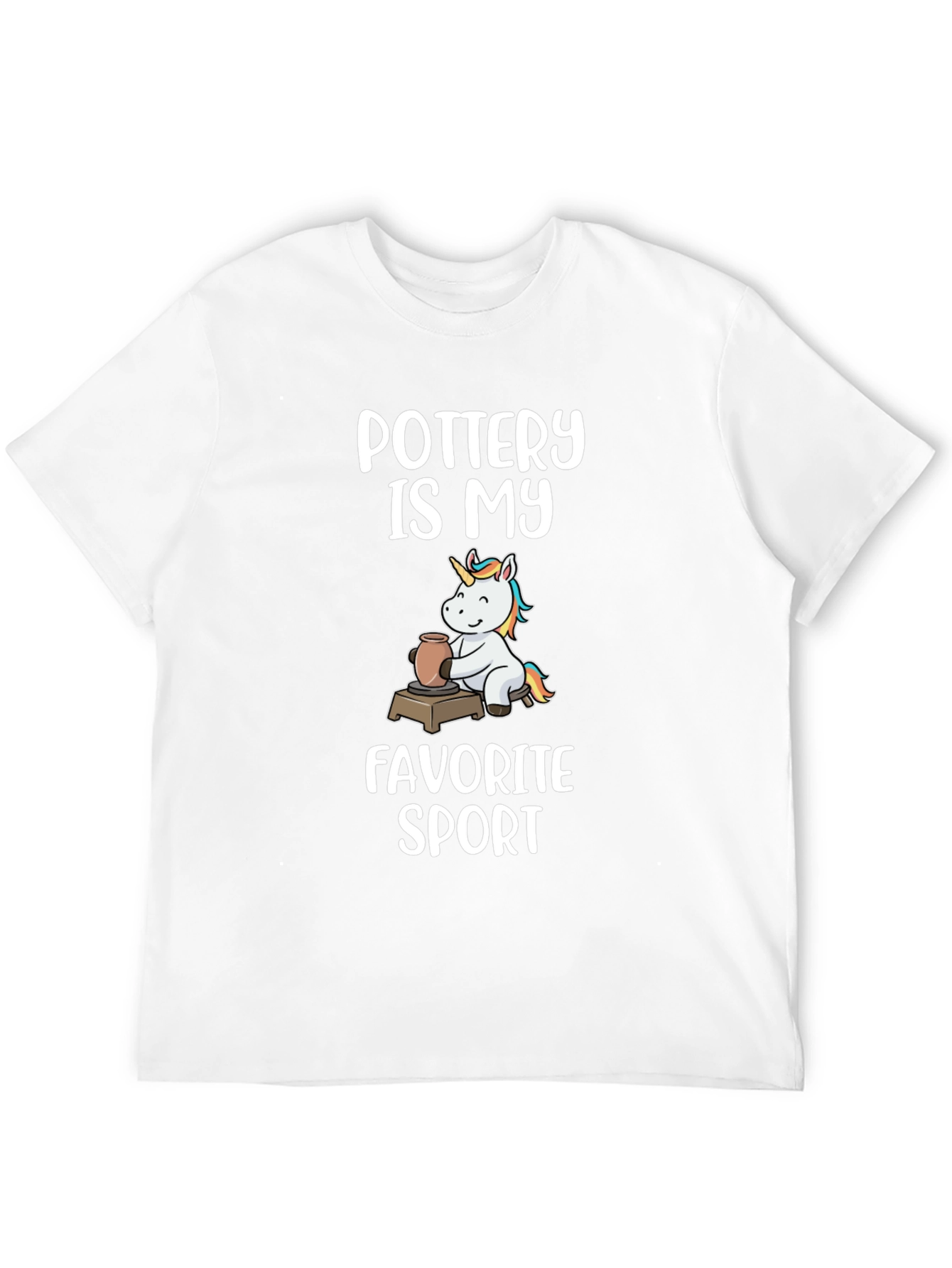 Pottery Unicorn Graphic T-Shirt