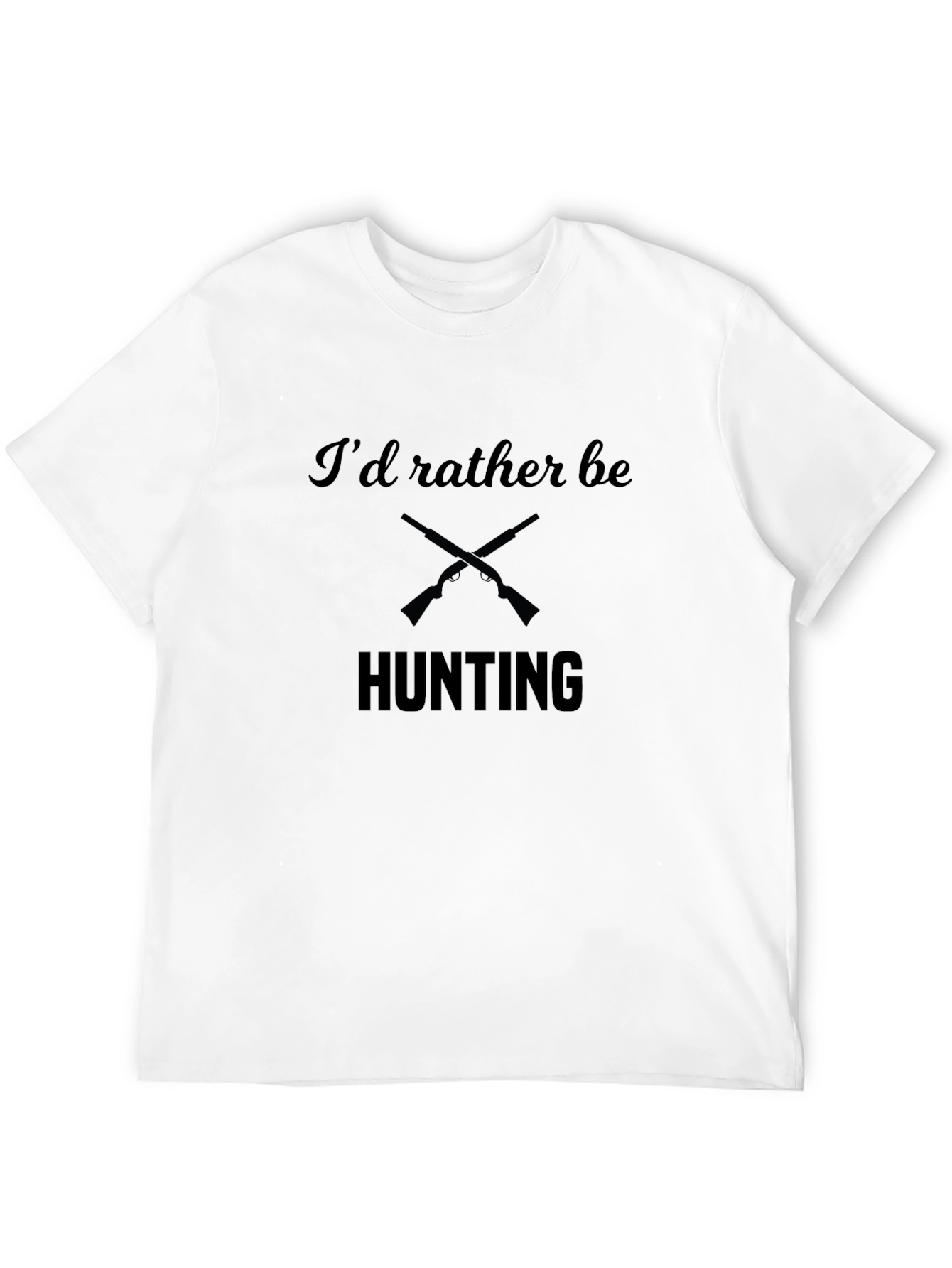 Hunting Graphic T-Shirt - Id Rather Be Hunting