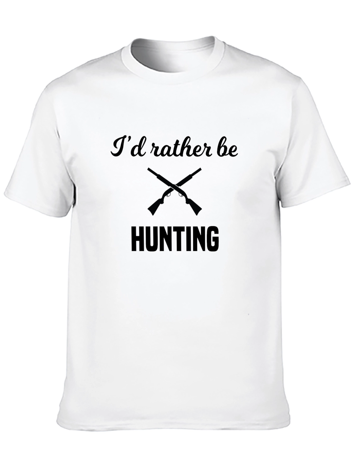 Hunting Graphic T-Shirt - Id Rather Be Hunting