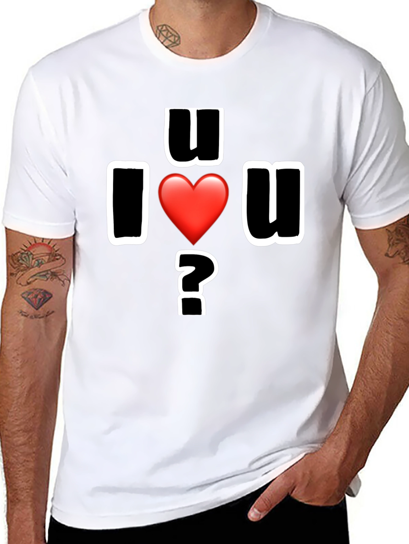 I Heart U T-Shirt - Graphic Tee