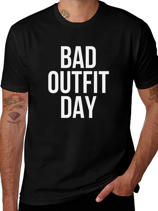Bad Outfit Day Funny Graphic T-Shirt