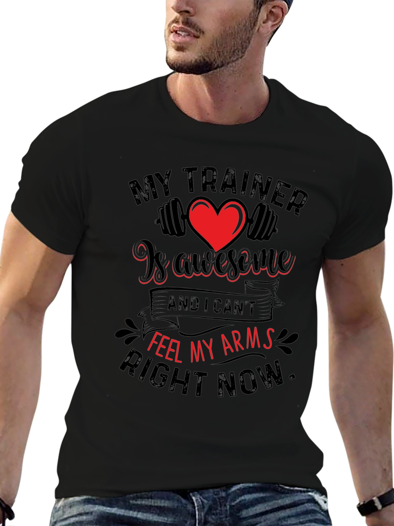 Funny Gym Trainer Workout T-Shirt