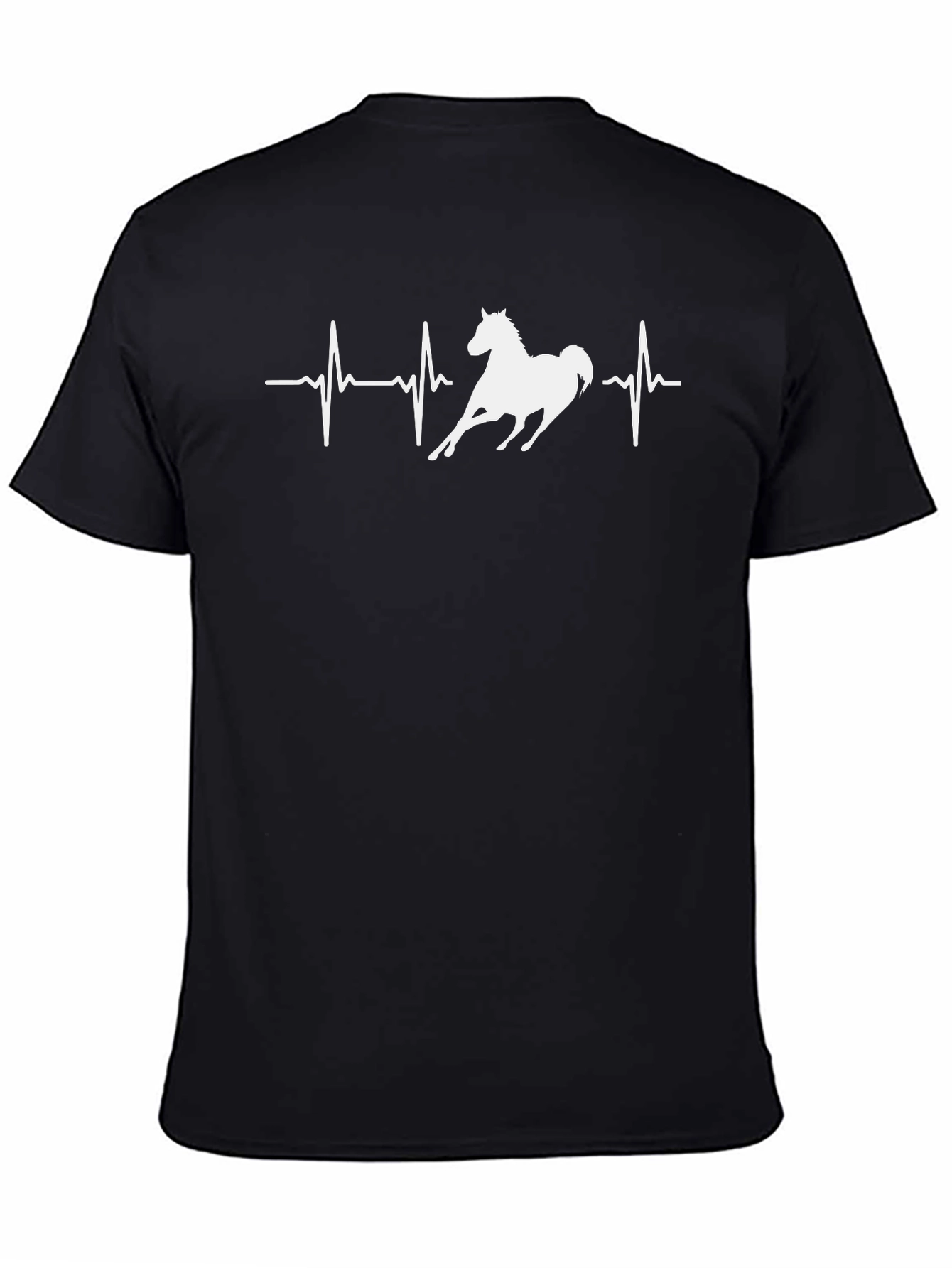 Horse Heartbeat T-Shirt - Equestrian Tee
