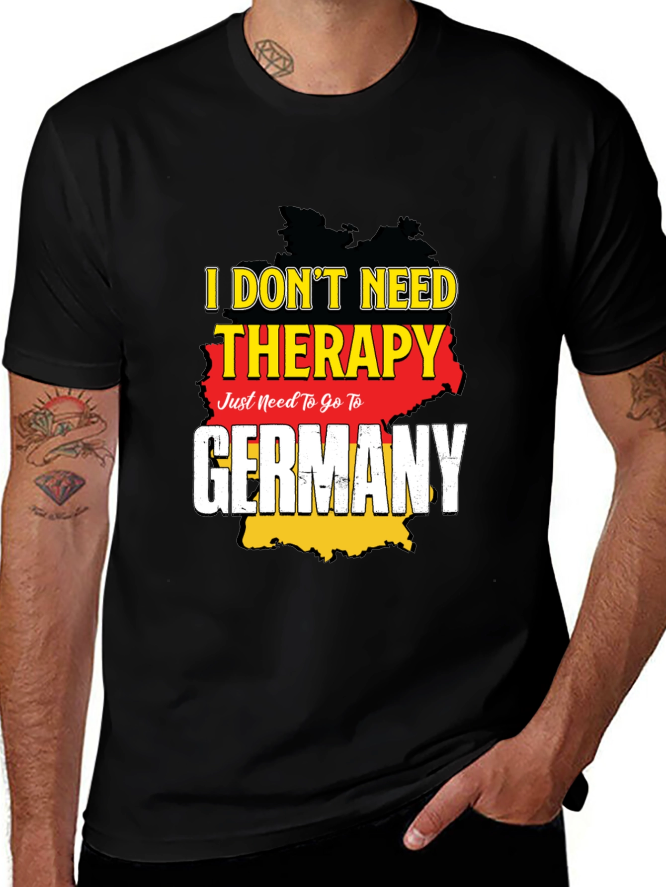 Funny Germany Therapy T-Shirt