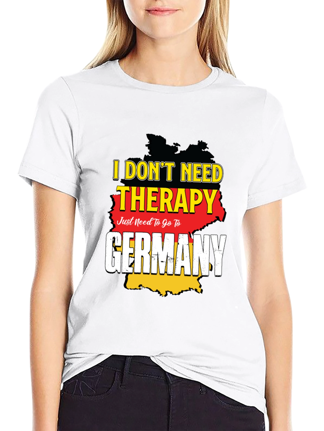 Funny Germany Therapy T-Shirt