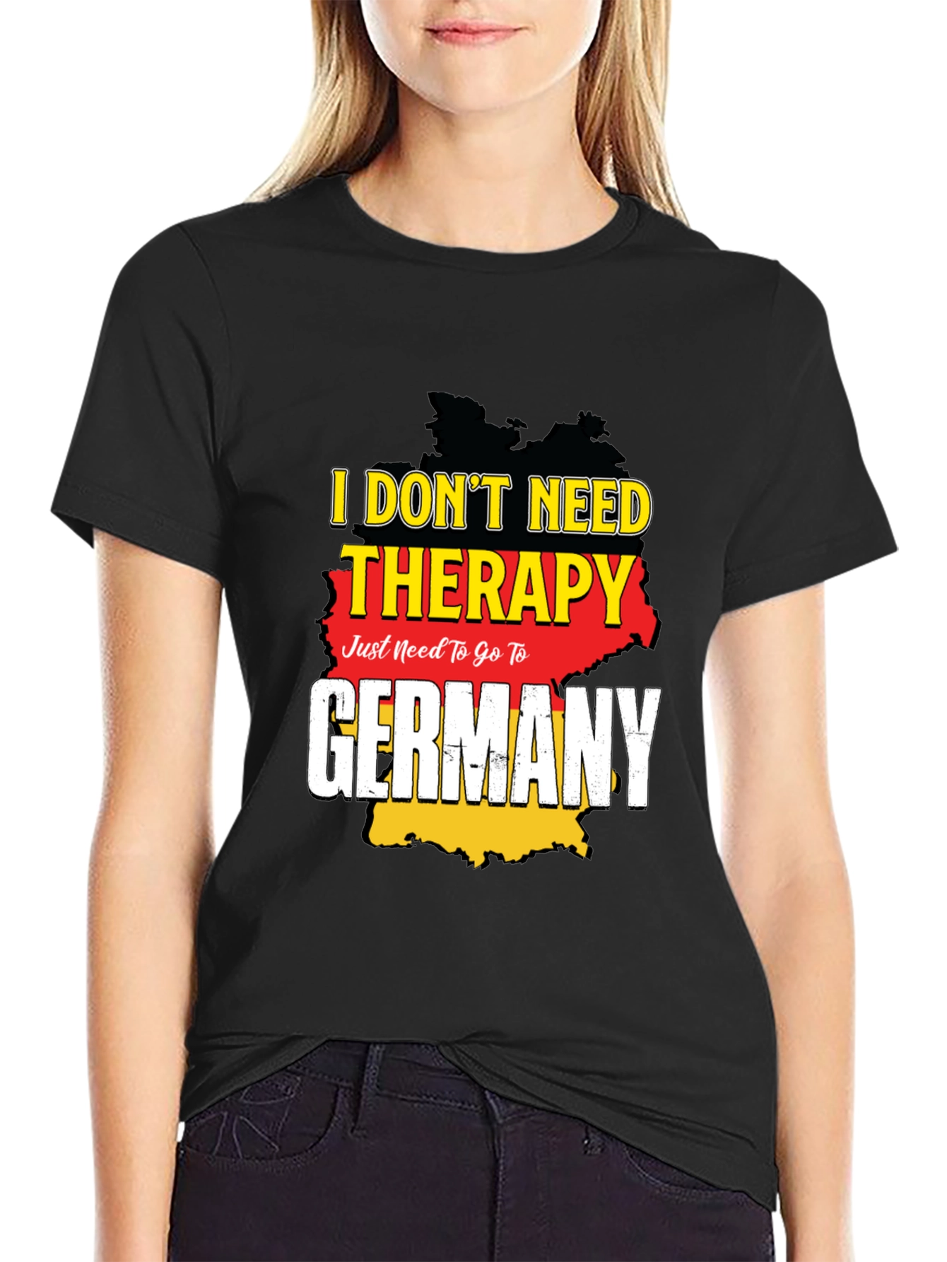Funny Germany Therapy T-Shirt
