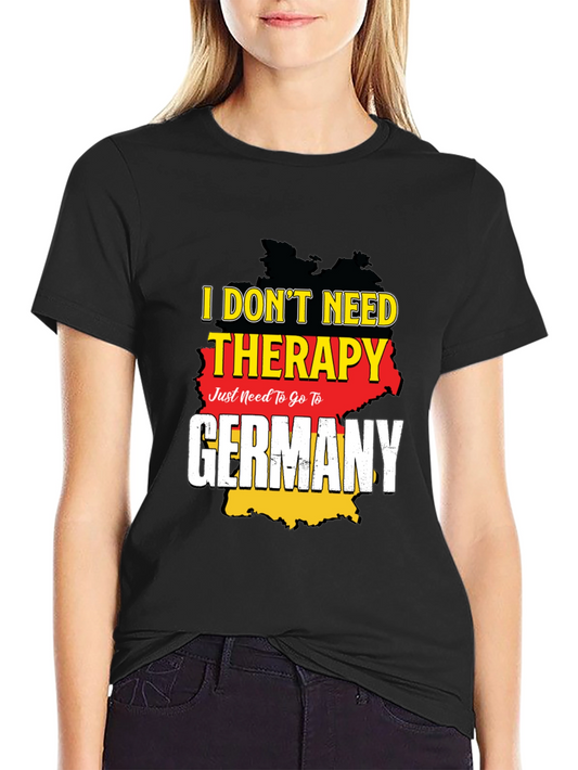 Funny Germany Therapy T-Shirt