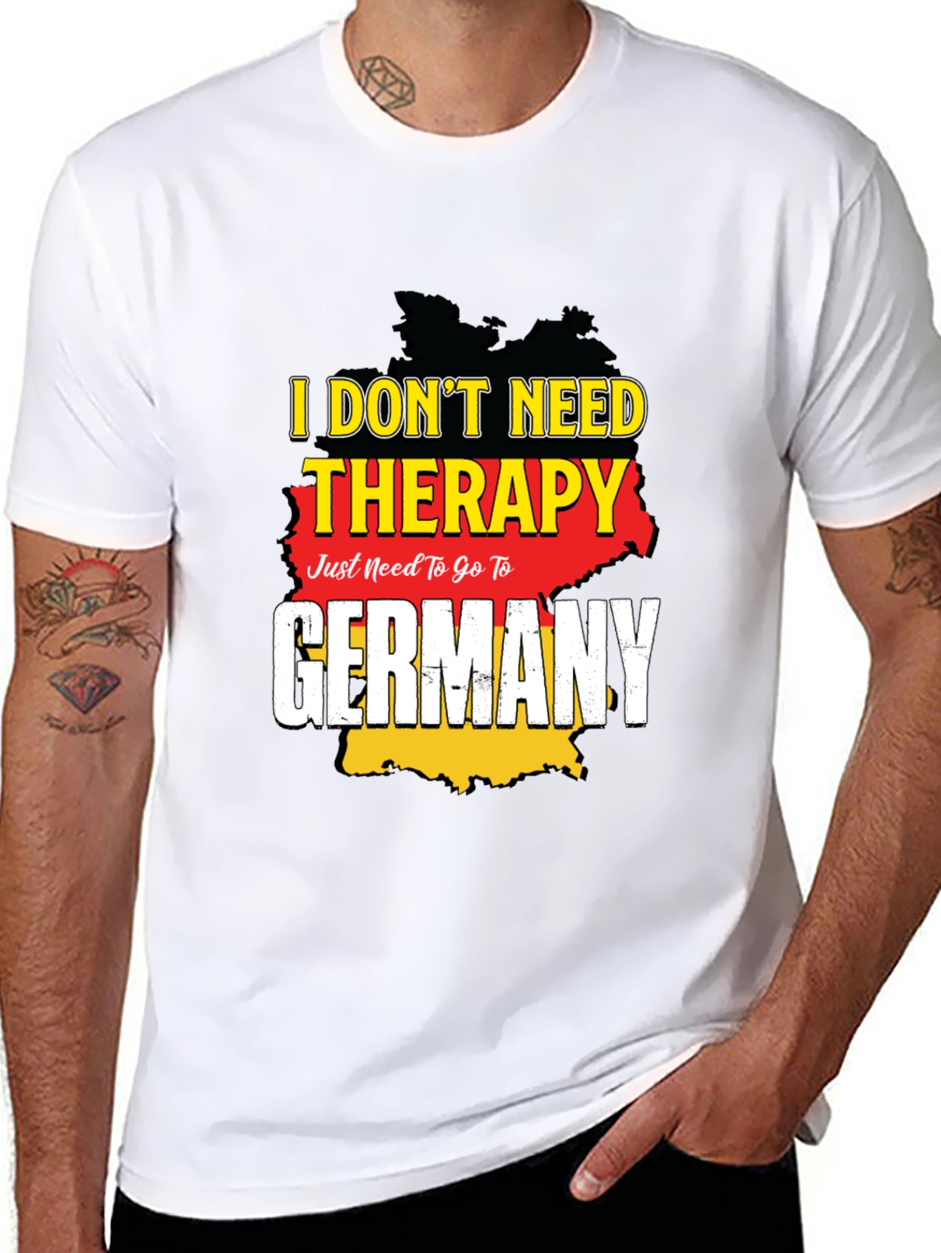 Funny Germany Therapy T-Shirt