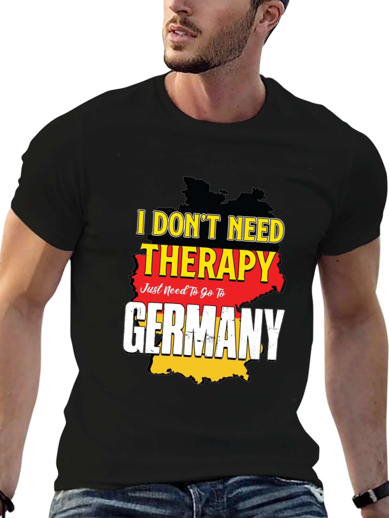 Funny Germany Therapy T-Shirt