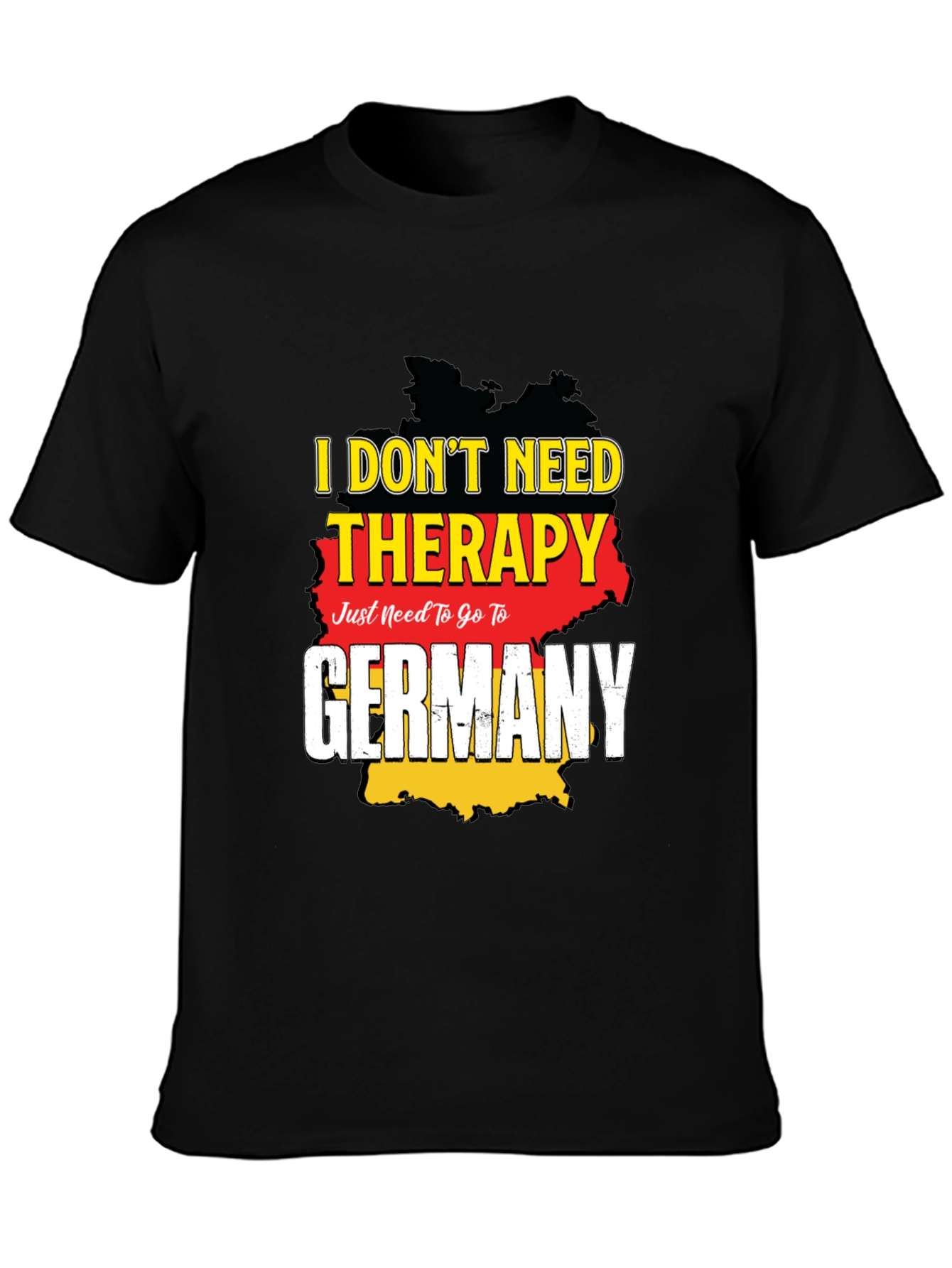 Funny Germany Therapy T-Shirt